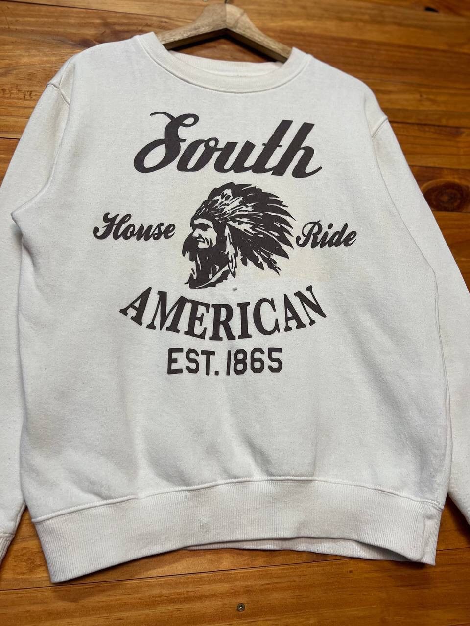 Vintage VINTAGE RED INDIAN SOUTH AMERICAN SWEATSHIRT Size US M / EU 48-50 / 2 - 4 Thumbnail
