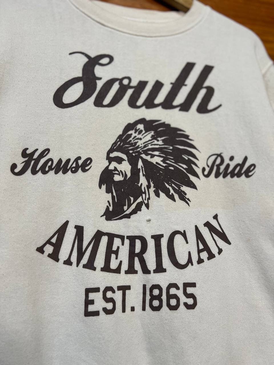 Vintage VINTAGE RED INDIAN SOUTH AMERICAN SWEATSHIRT Size US M / EU 48-50 / 2 - 5 Thumbnail