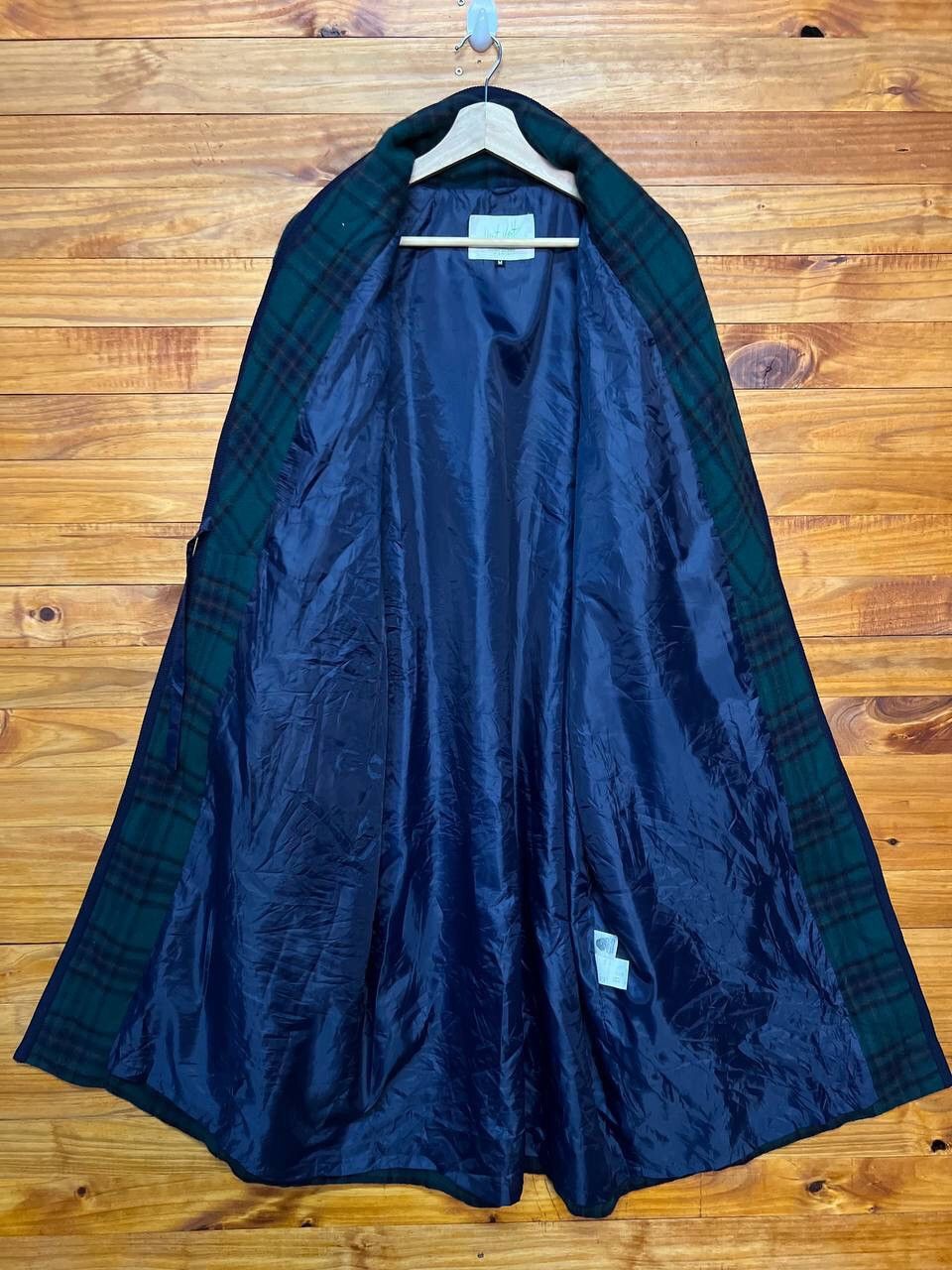 Pierre Balmain PIERRE BALMAIN VENT VERT WOOL PLAID GROOM ROBE Size US M / EU 48-50 / 2 - 8 Thumbnail