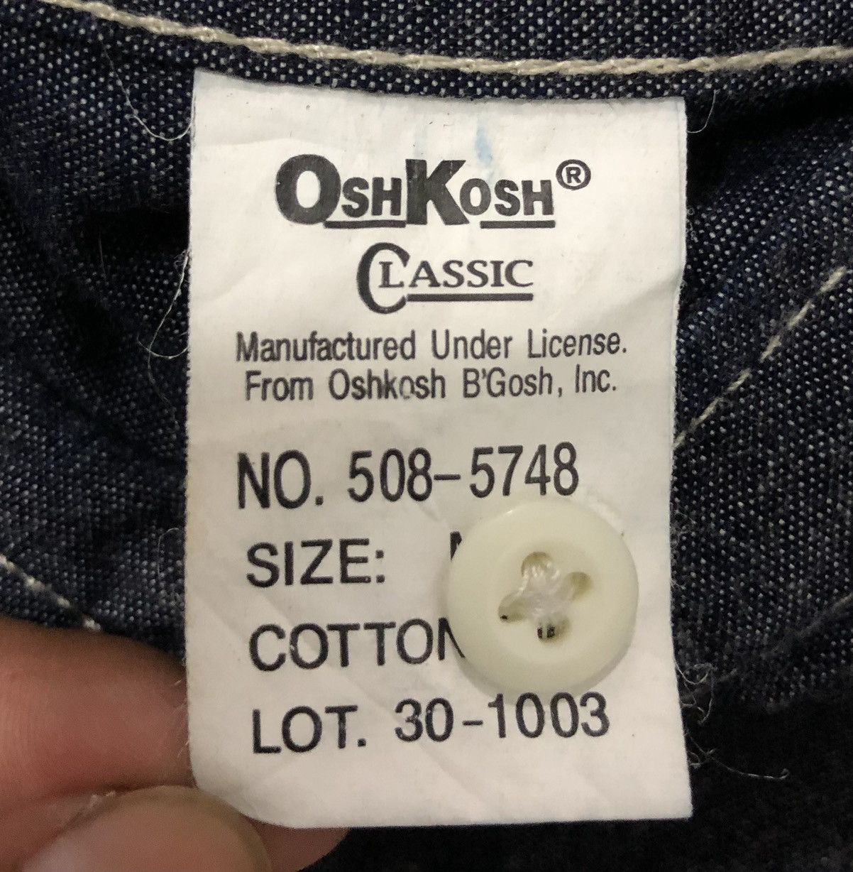 Oshkosh OSHKOSH CLASSIC THE GENUINE ARTICLE JACKET Size US M / EU 48-50 / 2 - 13 Thumbnail