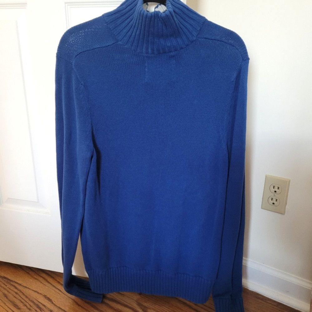 Aeropostale Hidden Stripe Half-Zip Mock Neck Sweater Casual Winter Size US M / EU 48-50 / 2 - 4 Thumbnail