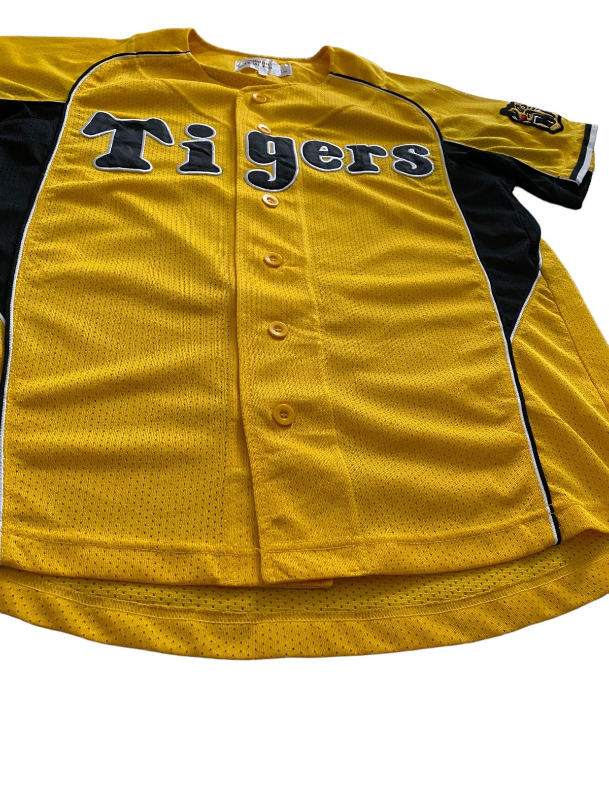 Mizuno × Vintage MLB Mizuno Hanshin Tigers Jersey Fans Club Size US L / EU 52-54 / 3 - 5 Thumbnail