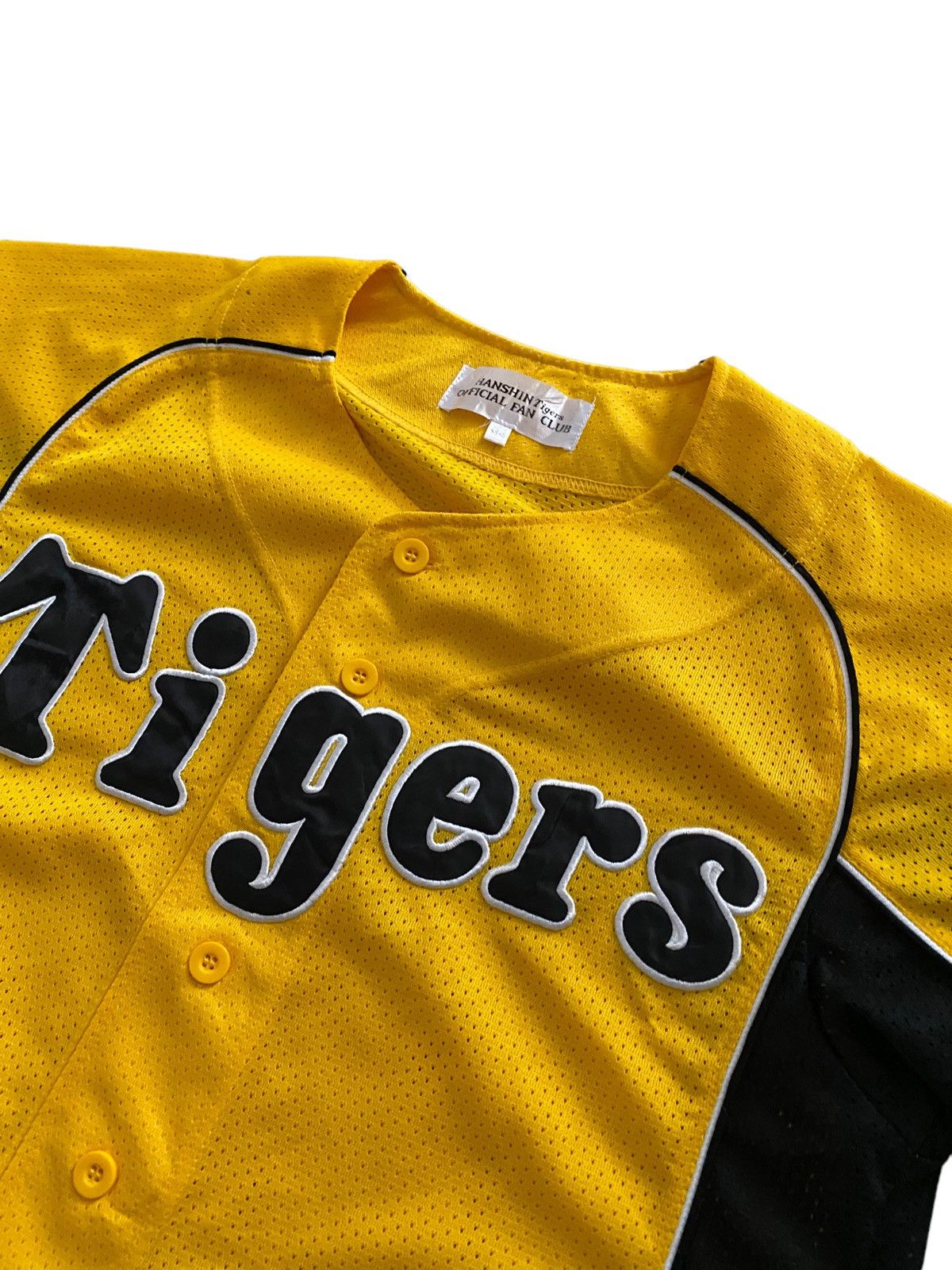 Mizuno × Vintage MLB Mizuno Hanshin Tigers Jersey Fans Club Size US L / EU 52-54 / 3 - 3 Thumbnail