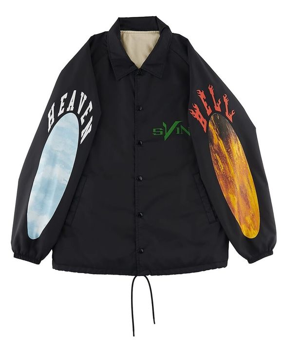 Saint Michael SAINT Mxxxxxx Michael VLONE VL Coach Jacket Skull