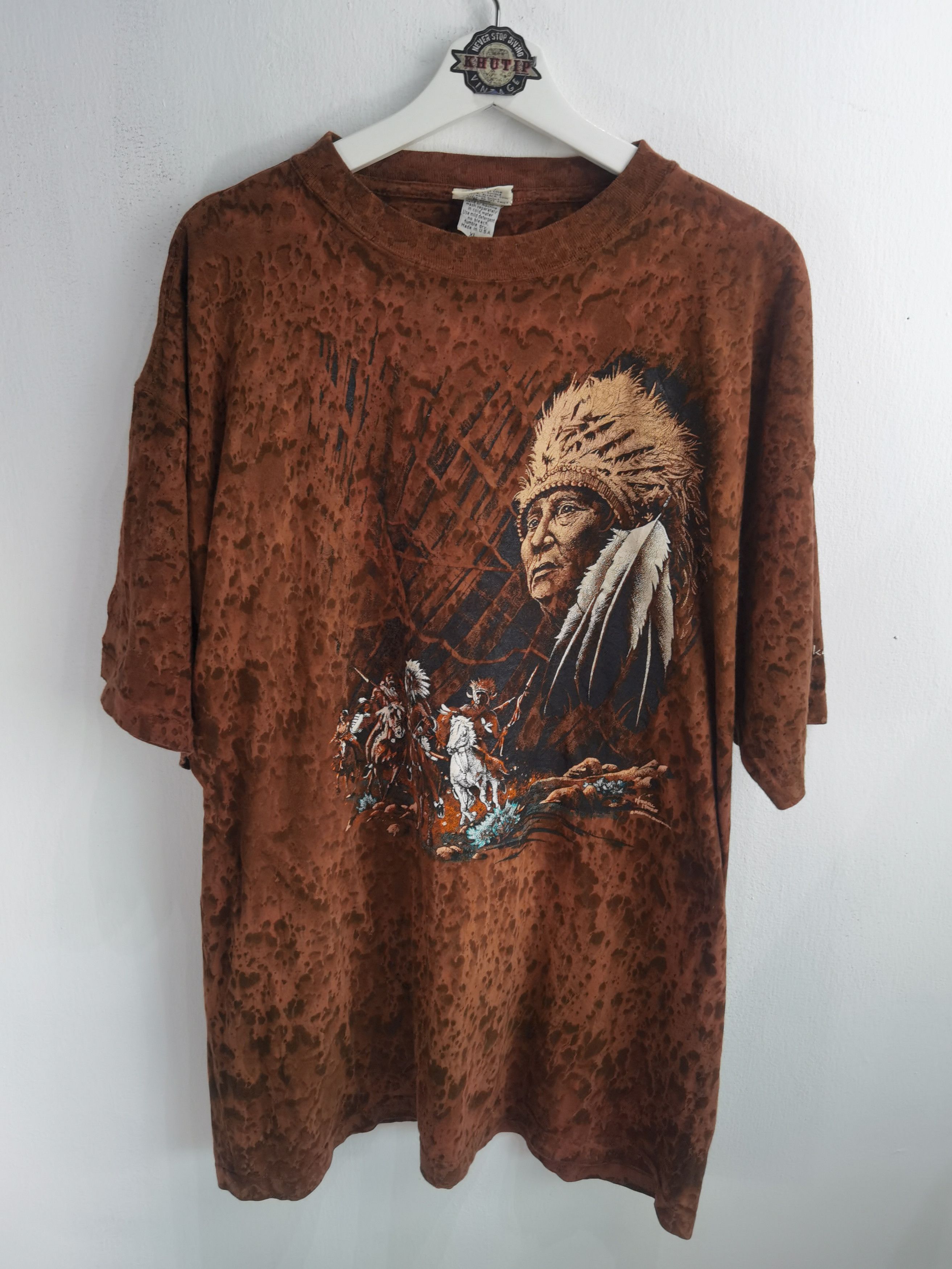 Vintage Vintage Tie dye Apache by Ragtops Sportwear Size US XL / EU 56 / 4 - 1 Thumbnail