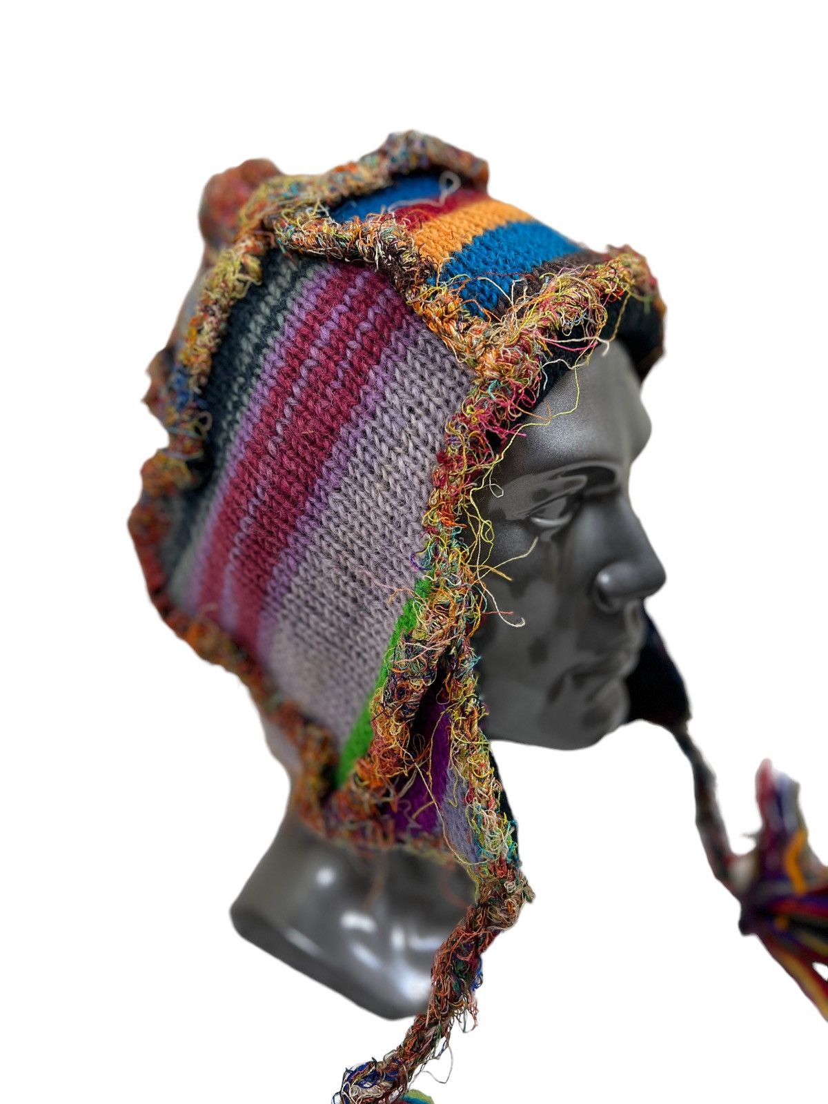 Japanese Brand Inspired By Coogi Ear Flap Hat Beanie Snow Hat Size ONE SIZE - 3 Thumbnail