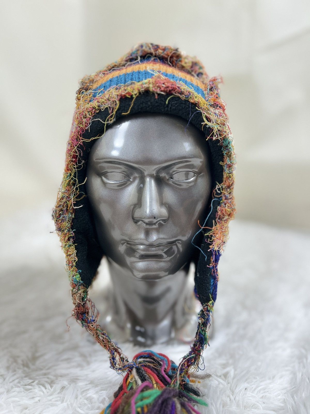 Japanese Brand Inspired By Coogi Ear Flap Hat Beanie Snow Hat Size ONE SIZE - 4 Thumbnail