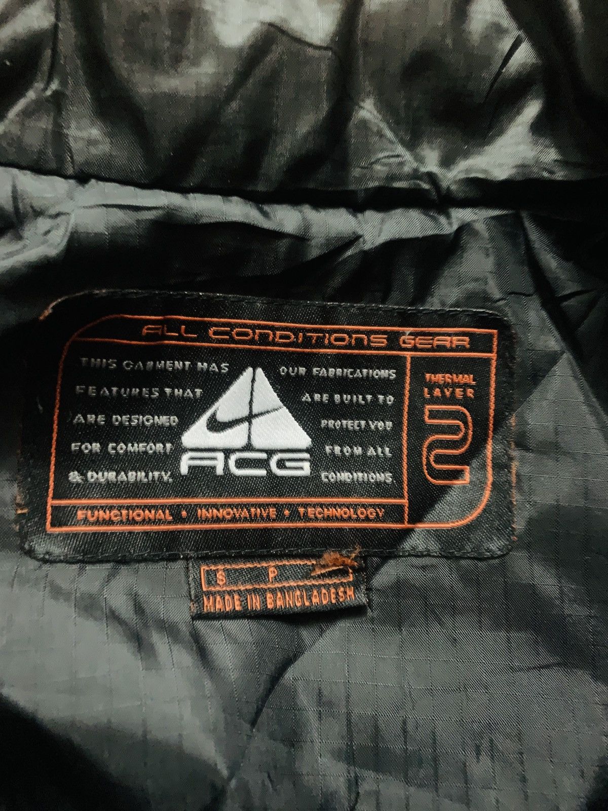 Nike ACG × Vintage NIKE ACG DOWN THERMAL PRIMALOFT PUFF VEST Size US S / EU 44-46 / 1 - 8 Thumbnail