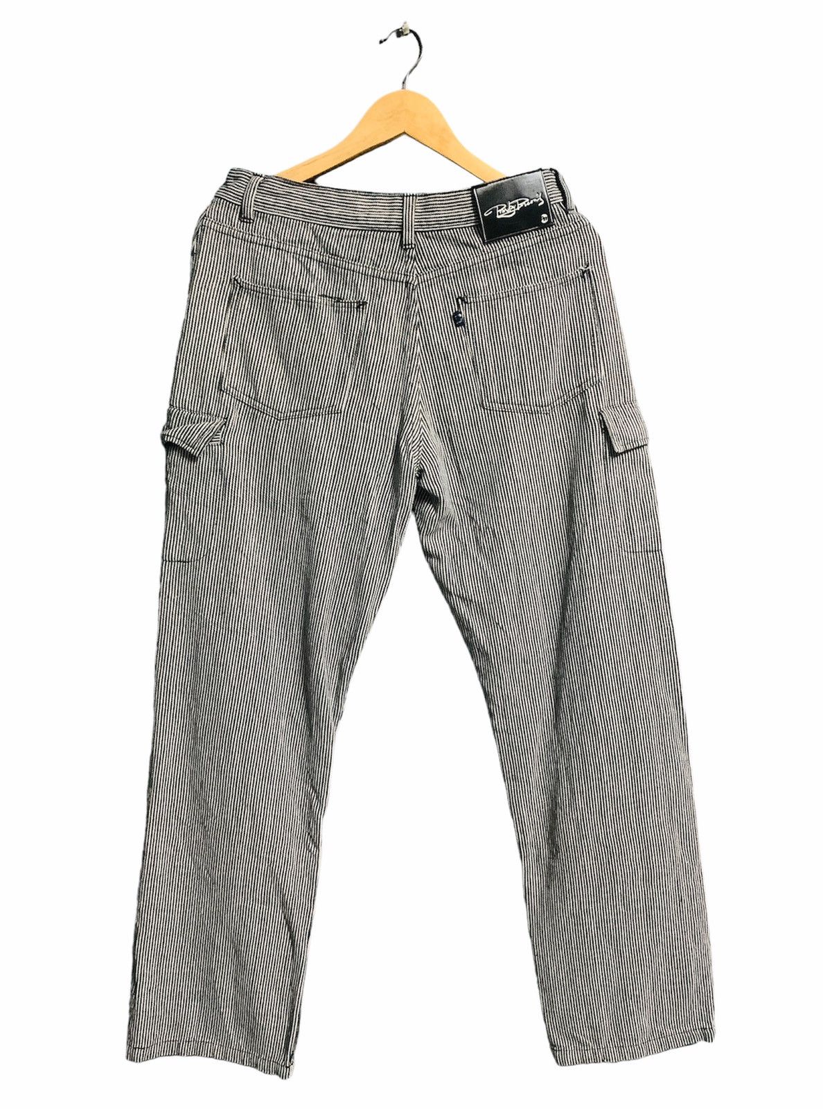 Issey Miyake × Japanese Brand × PERSON'S VINTAGE JAPAN PM BY PERSON’S HICKORY CARGO PANTS Size US 31 - 1 Thumbnail