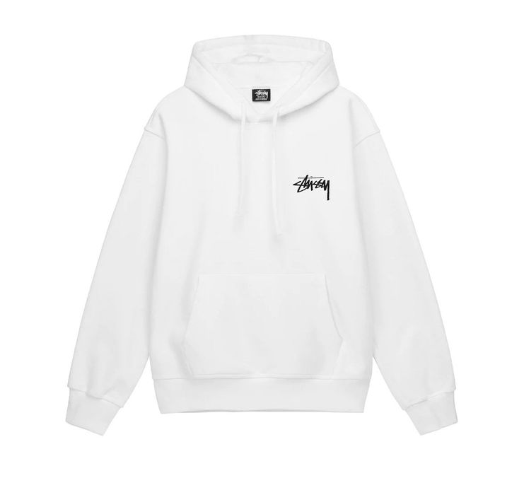 Stussy Stüssy 8 Ball Fade Hoodie White | Grailed