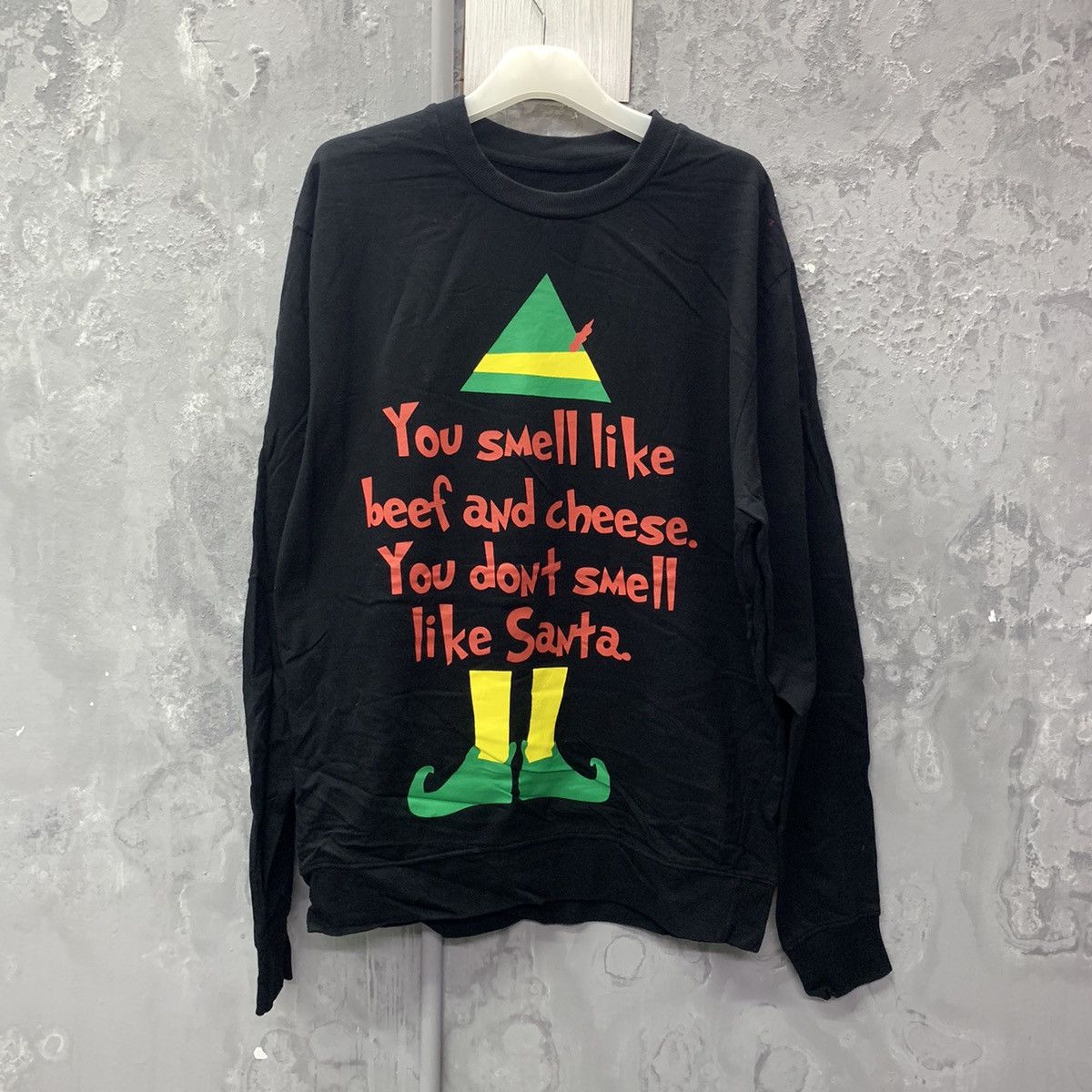 Vintage Vintage Smell Like Santa Crewneck Sweatshirt Size US L / EU 52-54 / 3 - 2 Thumbnail