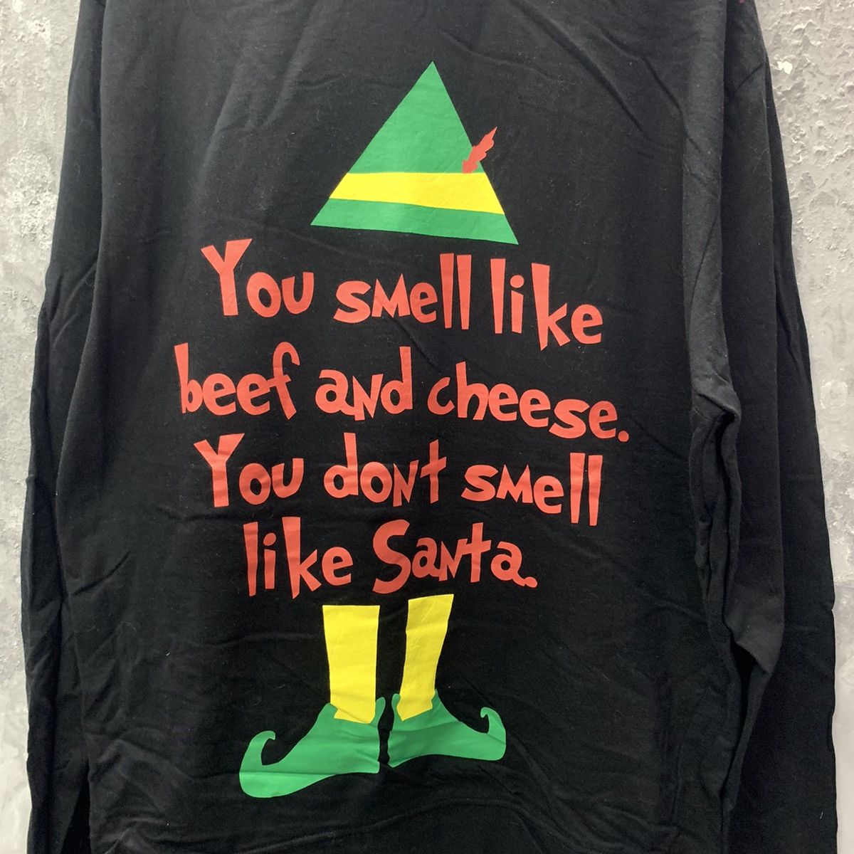 Vintage Vintage Smell Like Santa Crewneck Sweatshirt Size US L / EU 52-54 / 3 - 3 Thumbnail