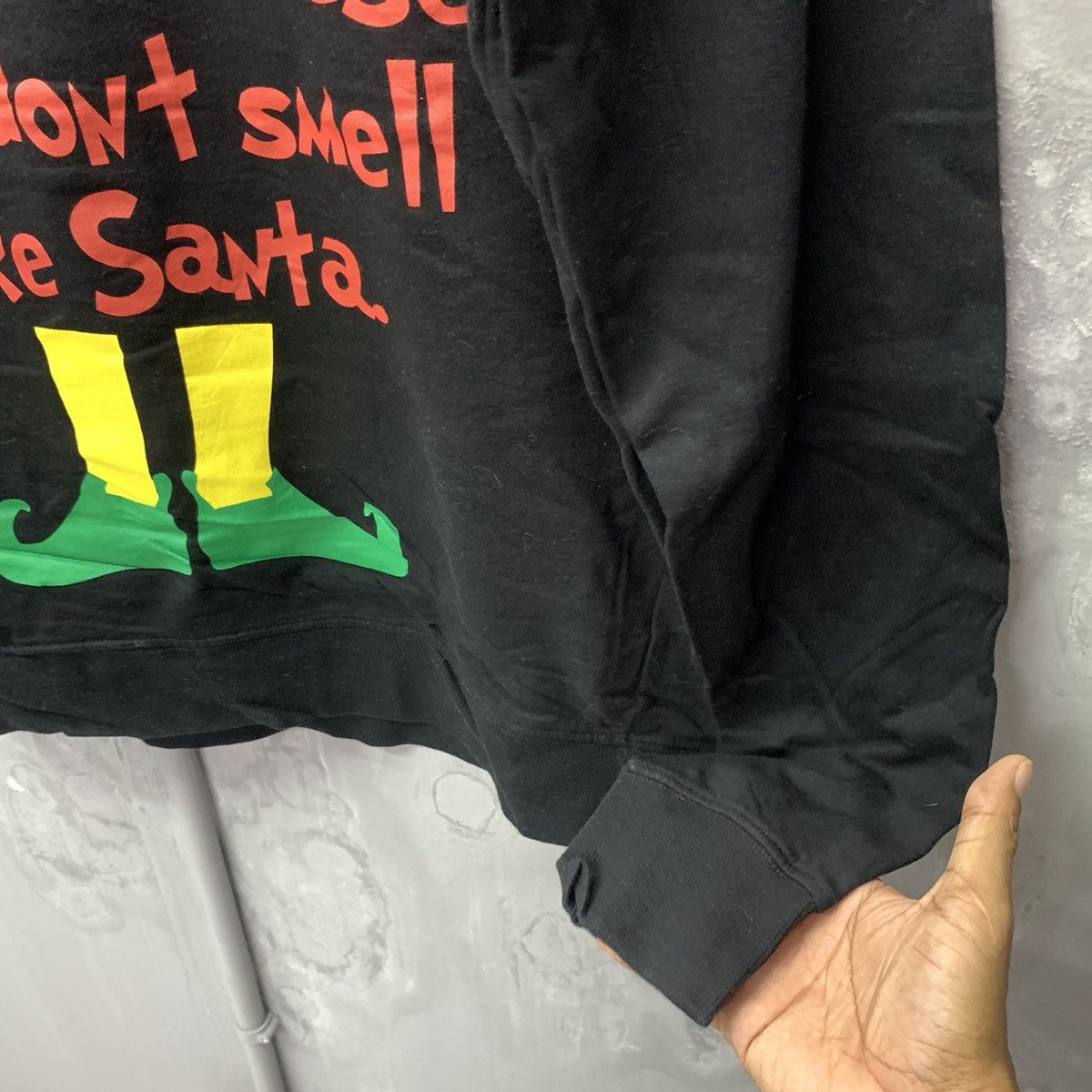 Vintage Vintage Smell Like Santa Crewneck Sweatshirt Size US L / EU 52-54 / 3 - 4 Thumbnail