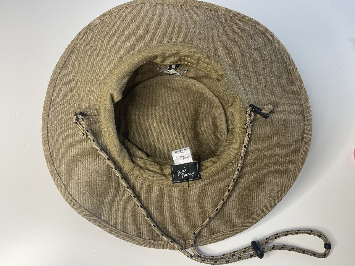 Designer × Vintage Official Bad Bunny Un Verano Sin Ti Safari Hat Merch New Size ONE SIZE - 3 Thumbnail