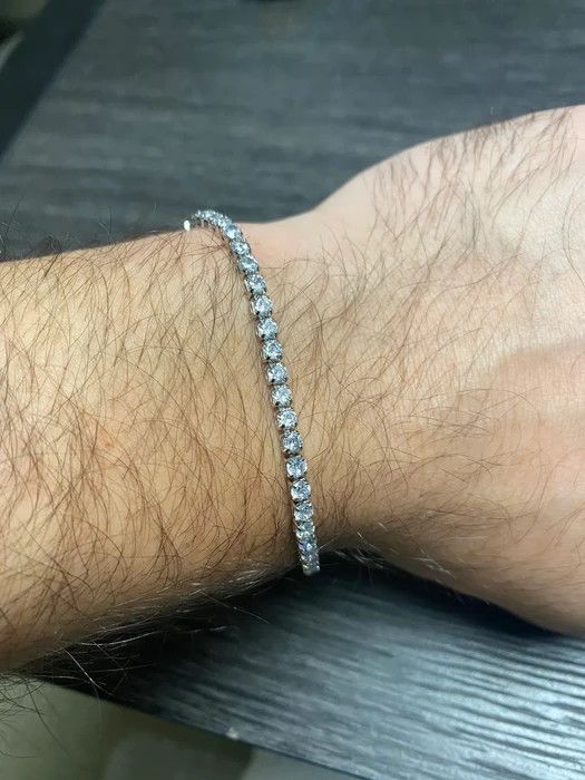 Other Diamond Tennis Bracelet (Cz VVS1) Size ONE SIZE - 1 Thumbnail