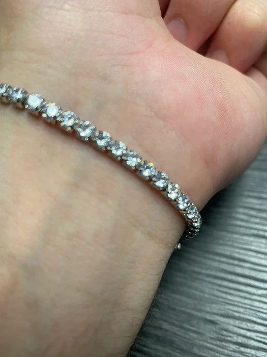 Other Diamond Tennis Bracelet (Cz VVS1) Size ONE SIZE - 3 Thumbnail