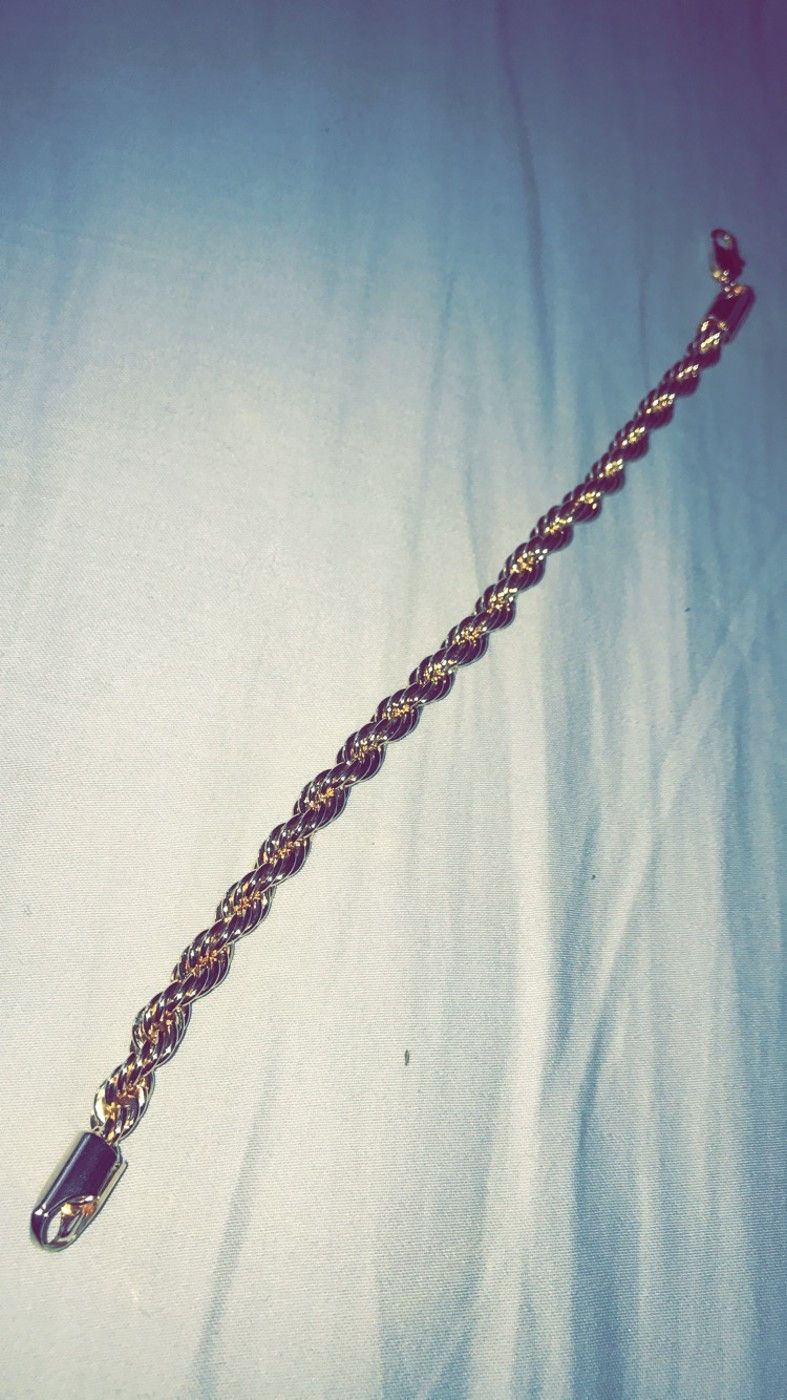 Other 14k Gold Cuban Bracelet (PVD) Size ONE SIZE - 2 Thumbnail