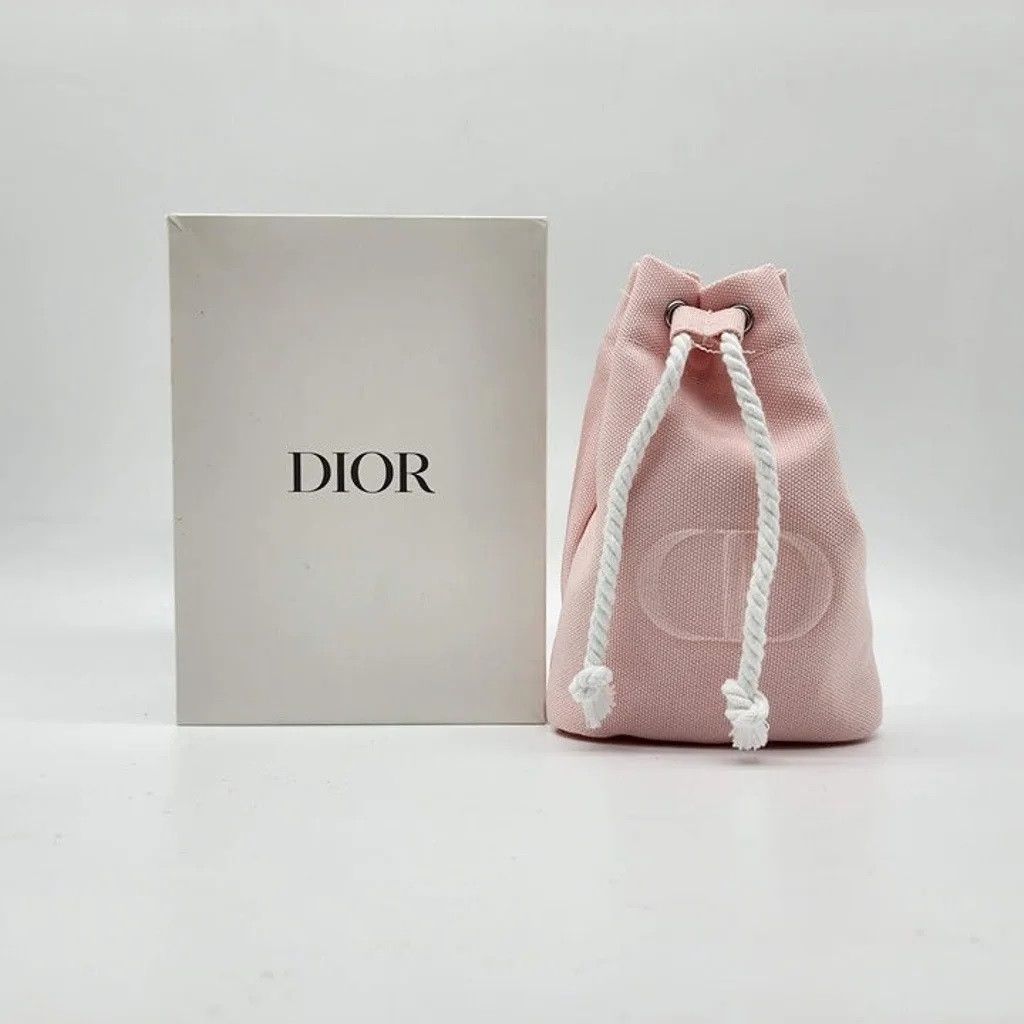 Dior Parfums Cosmetic Bag Pink Pouch Clutch - VIP Gift