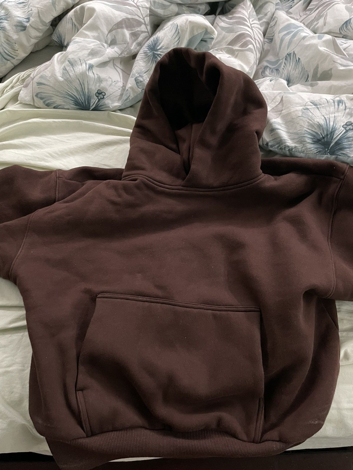 Custom Humane Blanks/Shady Blanks “1800 GSM Dark Chocolate Hoodie ...