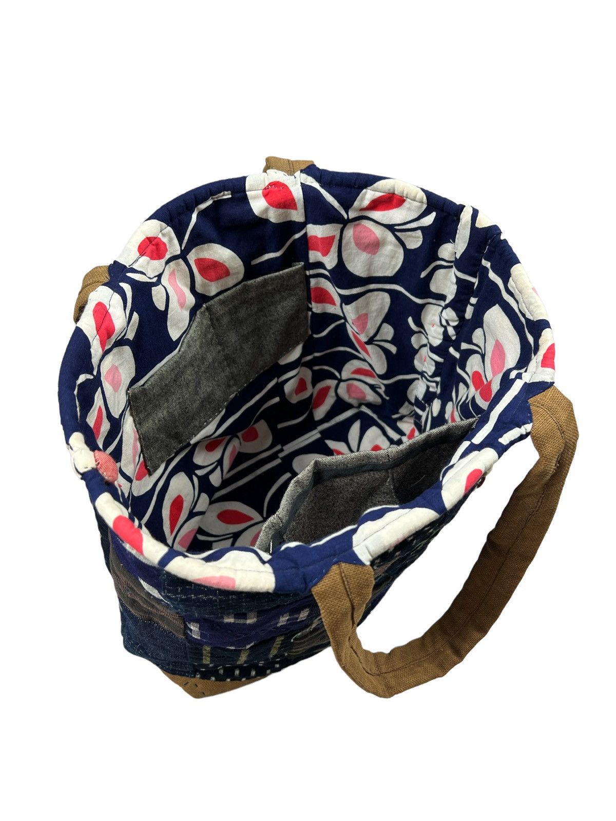 Other Custom Made Sashiko Boro Patchwork Tote Bag Size ONE SIZE - 9 Thumbnail