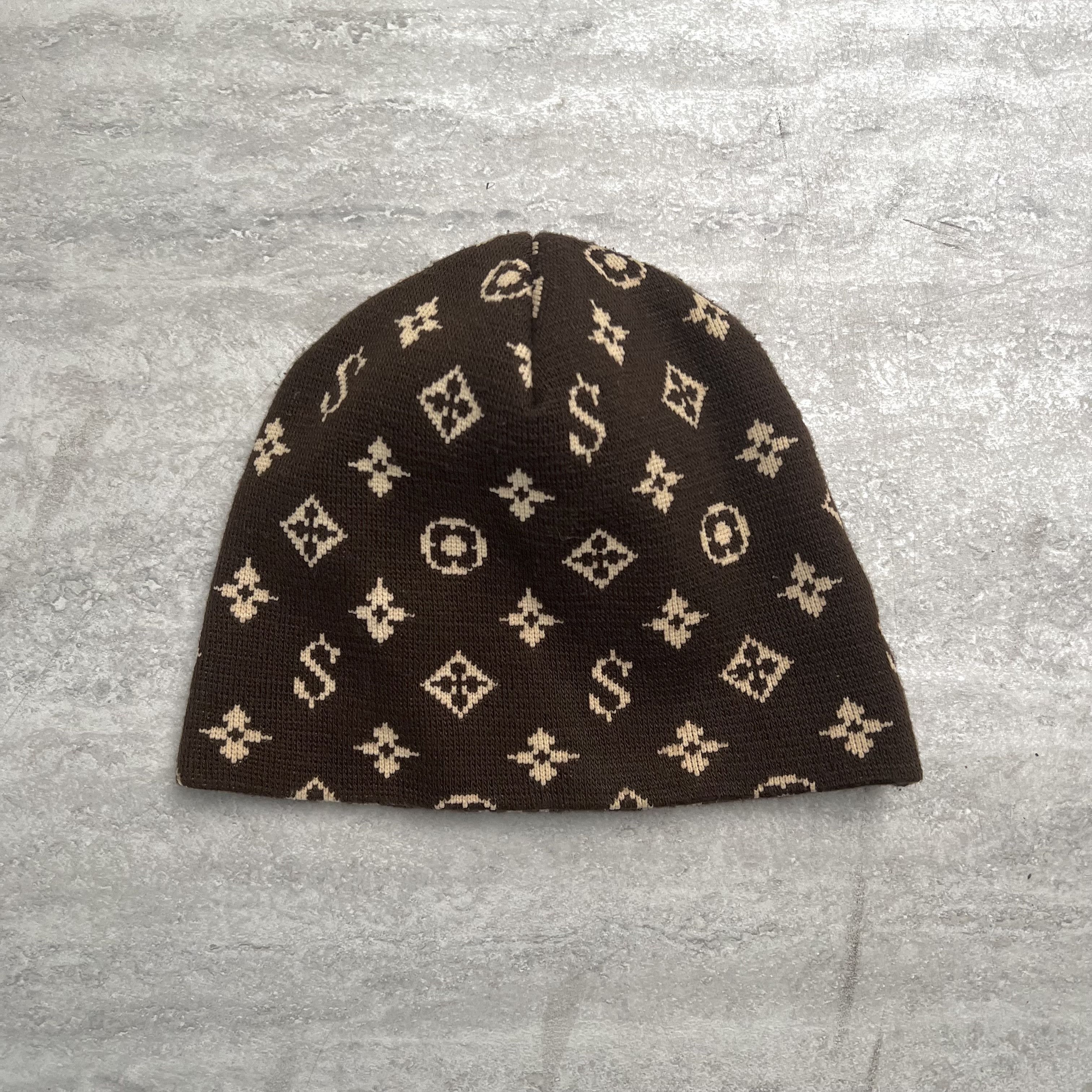 Supreme monogram beanie online