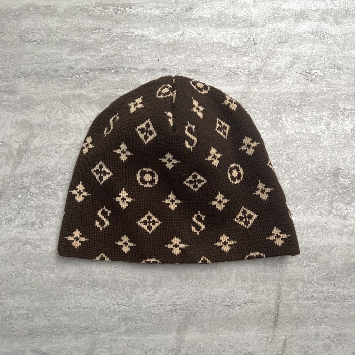 Supreme cheap lv beanie