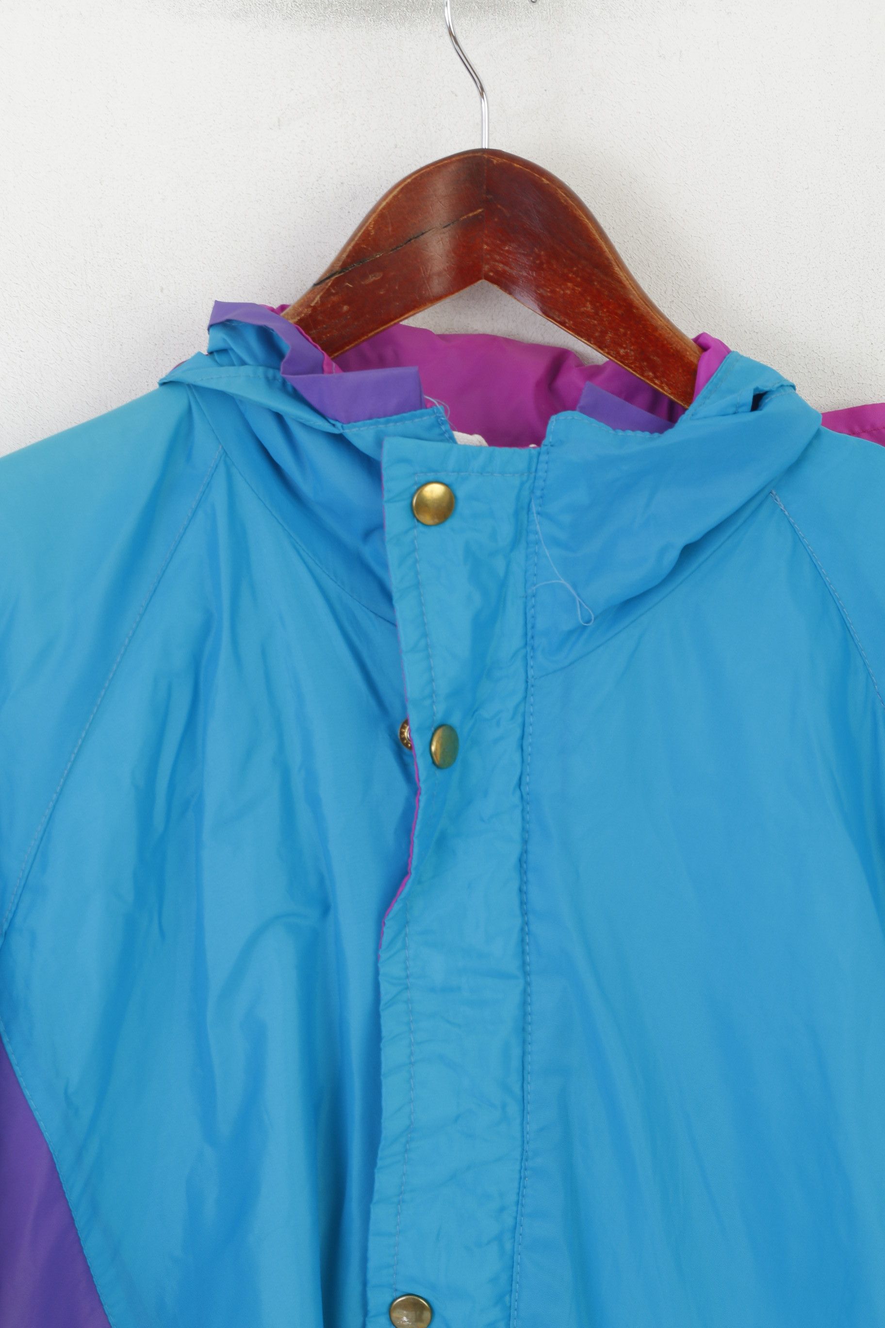 Vintage Vintage Men M Jacket Turquoise Vintage Nylon 1227 Size US M / EU 48-50 / 2 - 2 Thumbnail