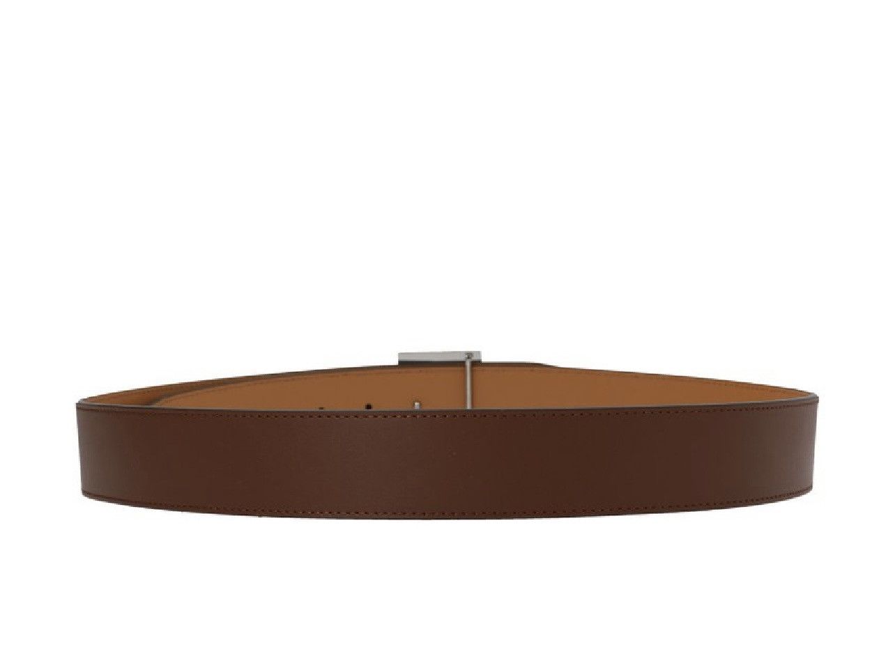 Burberry Burberry TB Logo Buckle Reversible Calf Leather Belt Size 38 - 4 Thumbnail