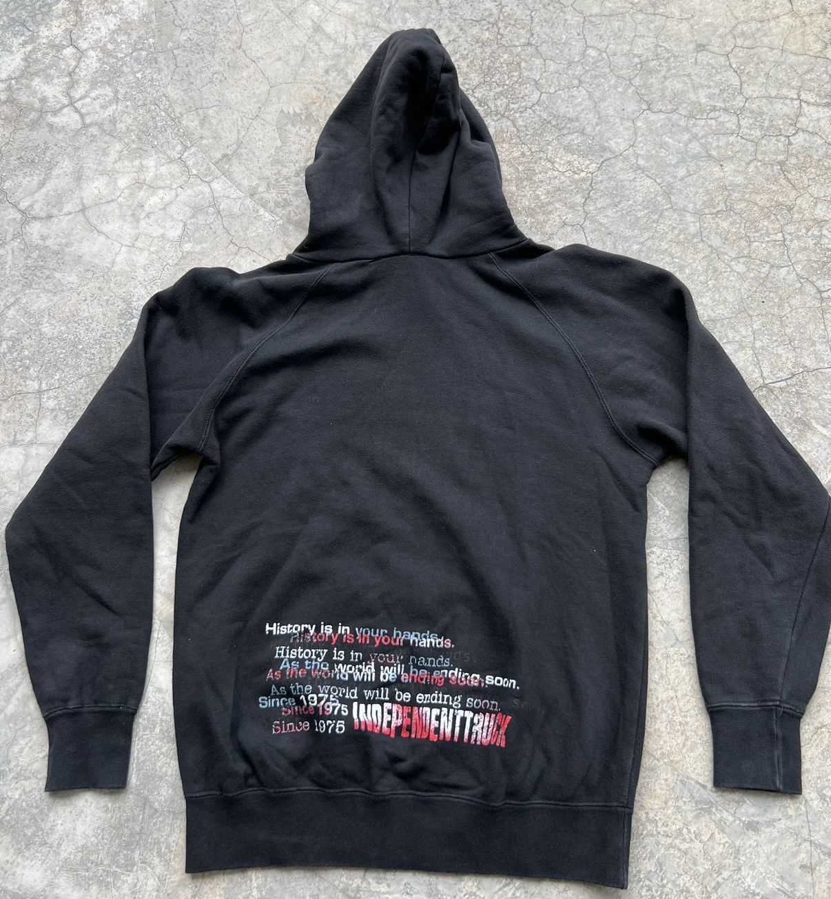Independent Truck Co. Skategang Streetwear Independent Truck Hoodie Big Logo Spell Out Grailed