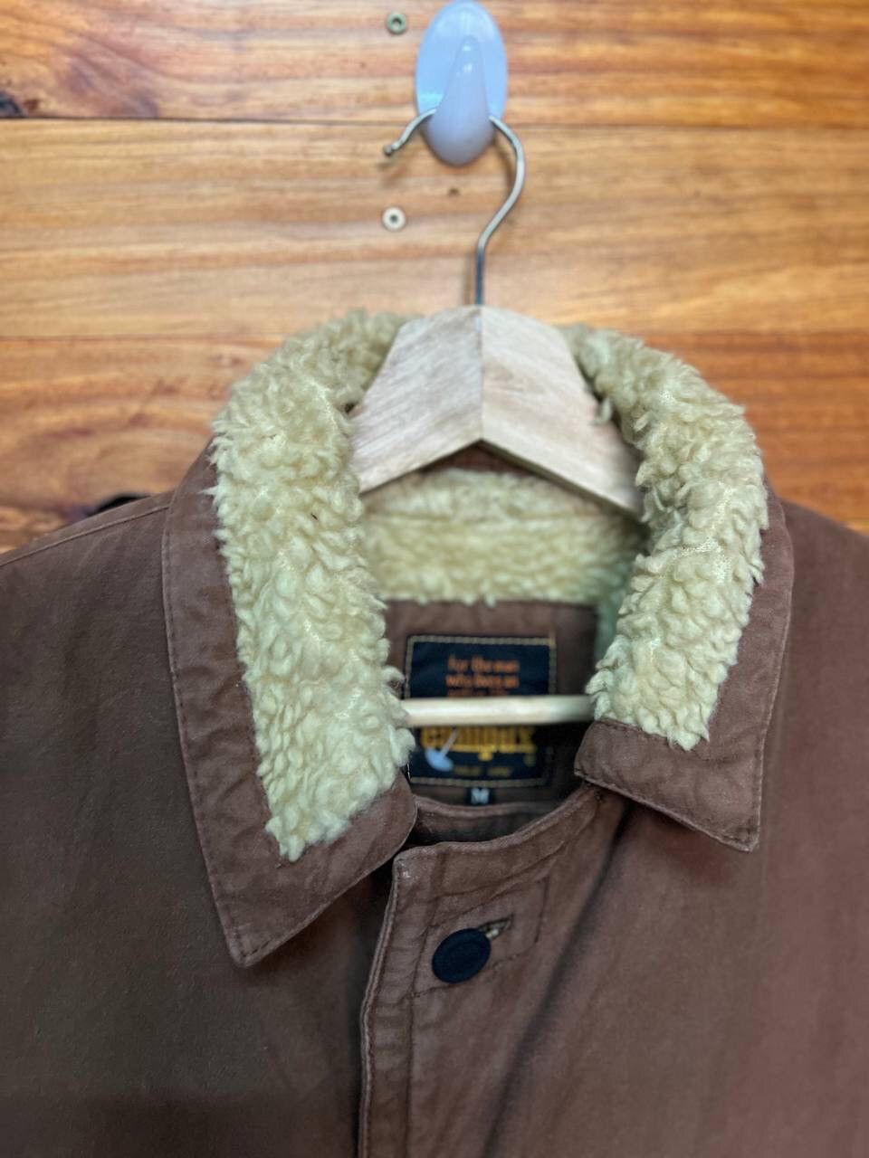 Japanese Brand VINTAGE CAMPUX SHEARLING COAT Size US M / EU 48-50 / 2 - 6 Thumbnail