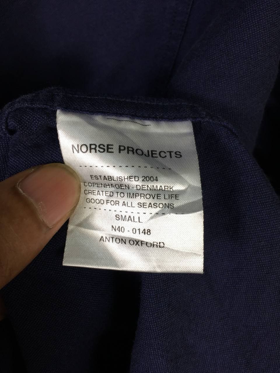 Norse Projects Norse Projects Danish High End Streetwear Anton Oxford Shirt Size US S / EU 44-46 / 1 - 8 Thumbnail