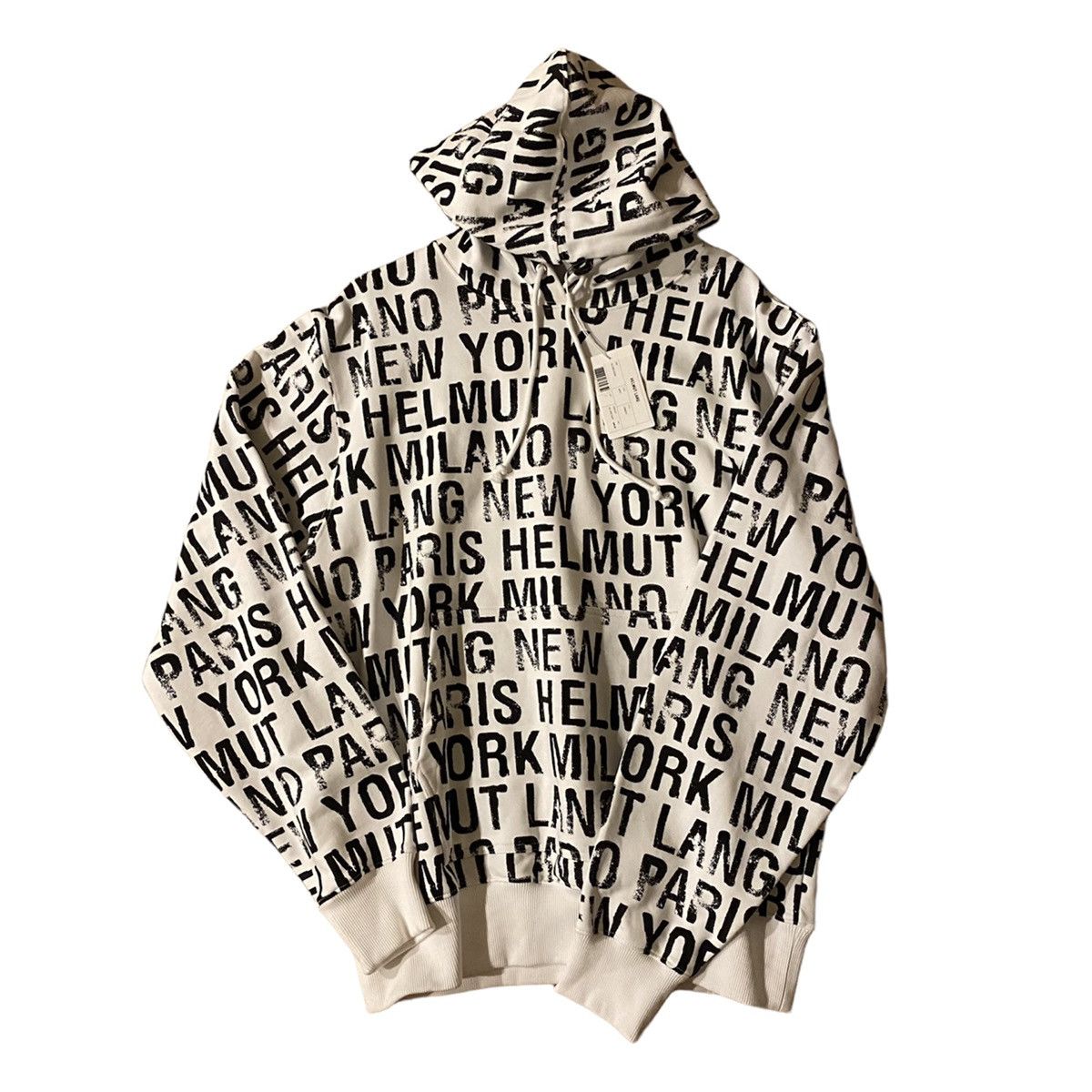 Helmut Lang $285 Helmut Lang Hoodie “All Over” (NWT) Size US M / EU 48-50 / 2 - 1 Thumbnail