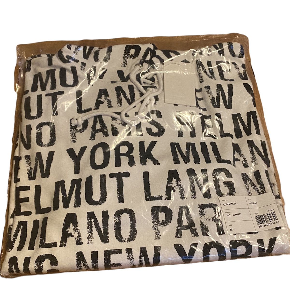 Helmut Lang $285 Helmut Lang Hoodie “All Over” (NWT) Size US M / EU 48-50 / 2 - 2 Thumbnail