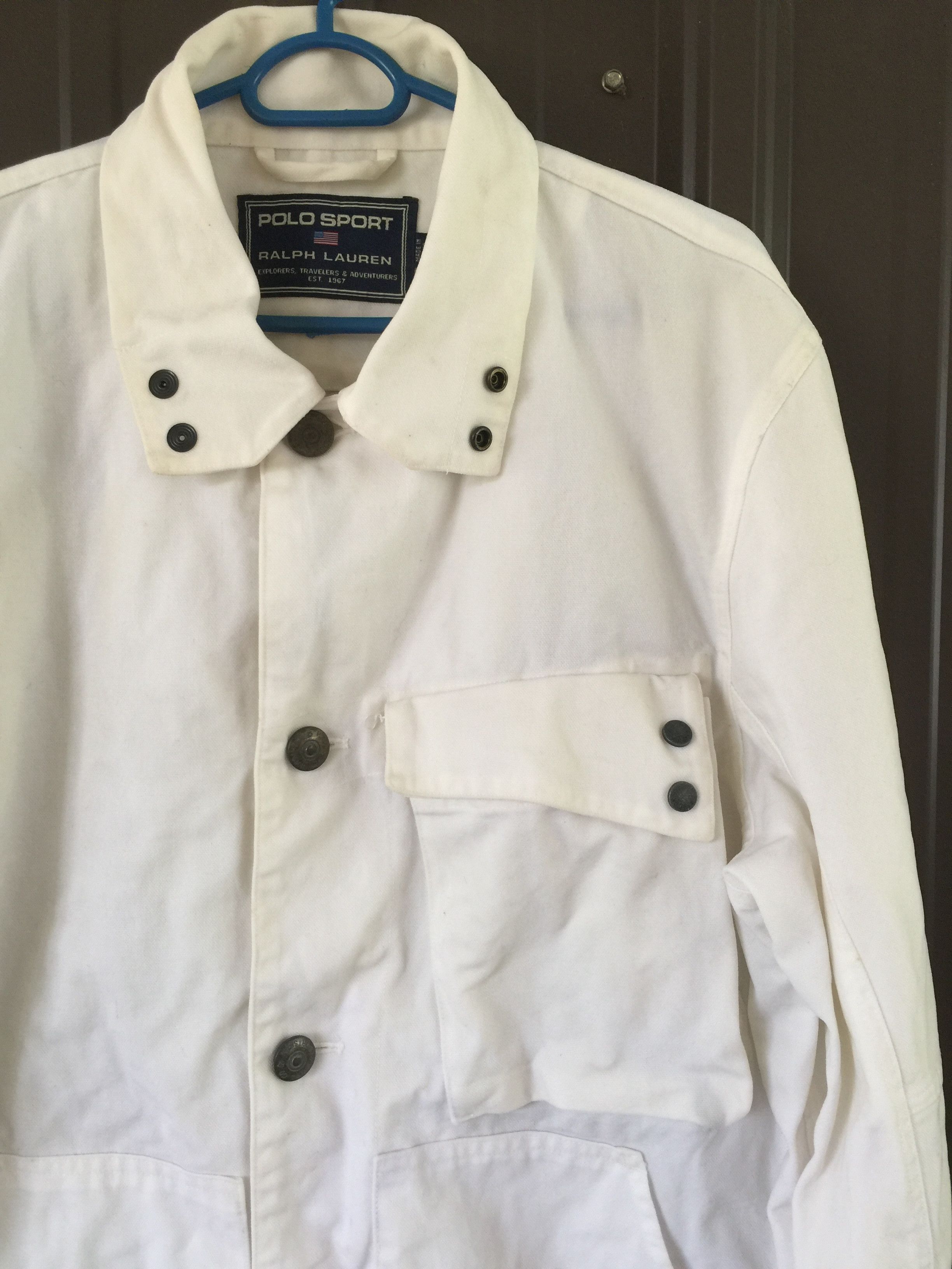 Vintage 🔥Vintage🔥Polo Ralph Lauren Sportsman Duck Canvas Jacket Size US M / EU 48-50 / 2 - 1 Thumbnail