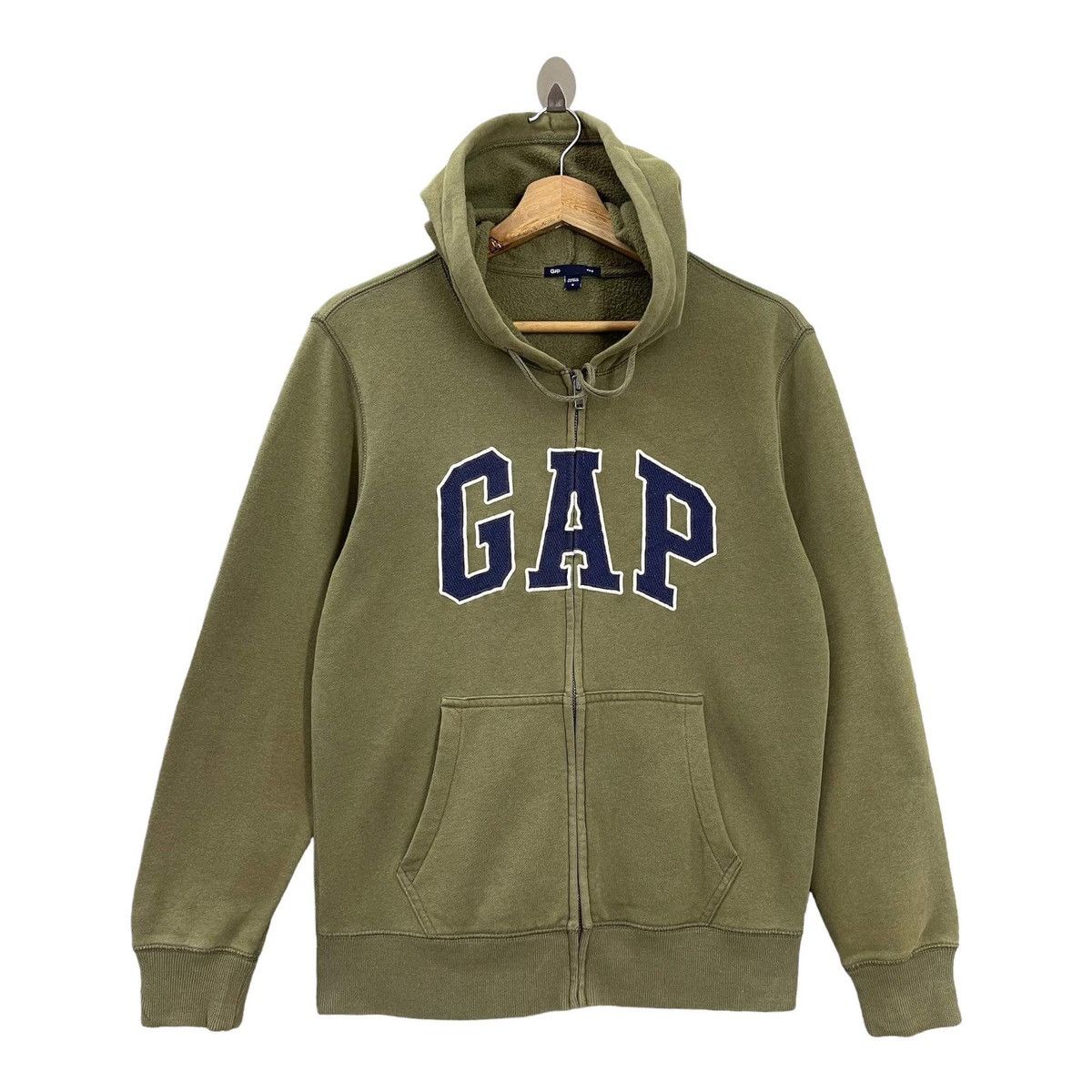 Gap Gap Big Logo Embroidered Zipper Hoodies Size S Size US S / EU 44-46 / 1 - 1 Thumbnail