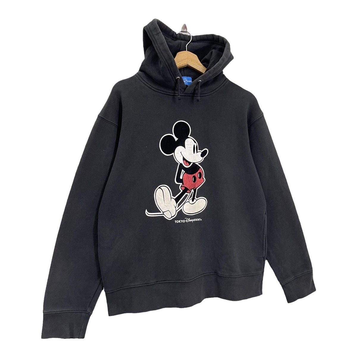 Mickey Mouse × Vintage Vintage Mickey Mouse Big Logo Printed Pullover Hoodies Size US M / EU 48-50 / 2 - 2 Thumbnail