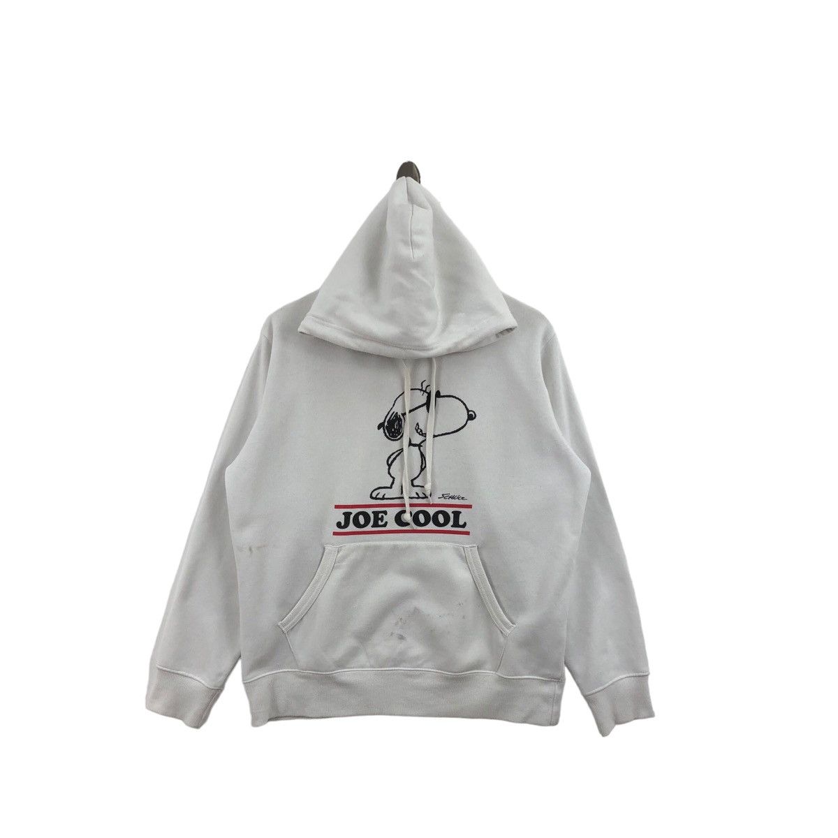 Cartoon Network × Peanuts × Vintage Pick!! Vtg JOE COOL PEANUTS Sweatshirt Hoodie Pullover Size US L / EU 52-54 / 3 - 1 Thumbnail
