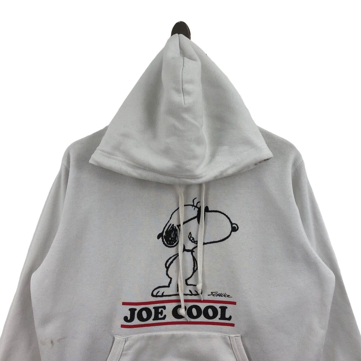 Cartoon Network × Peanuts × Vintage Pick!! Vtg JOE COOL PEANUTS Sweatshirt Hoodie Pullover Size US L / EU 52-54 / 3 - 8 Thumbnail