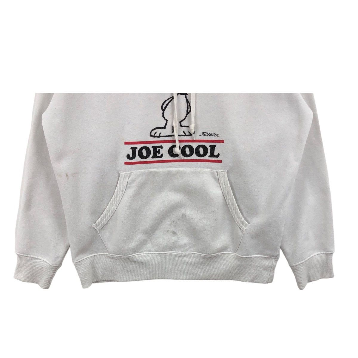 Cartoon Network × Peanuts × Vintage Pick!! Vtg JOE COOL PEANUTS Sweatshirt Hoodie Pullover Size US L / EU 52-54 / 3 - 9 Thumbnail