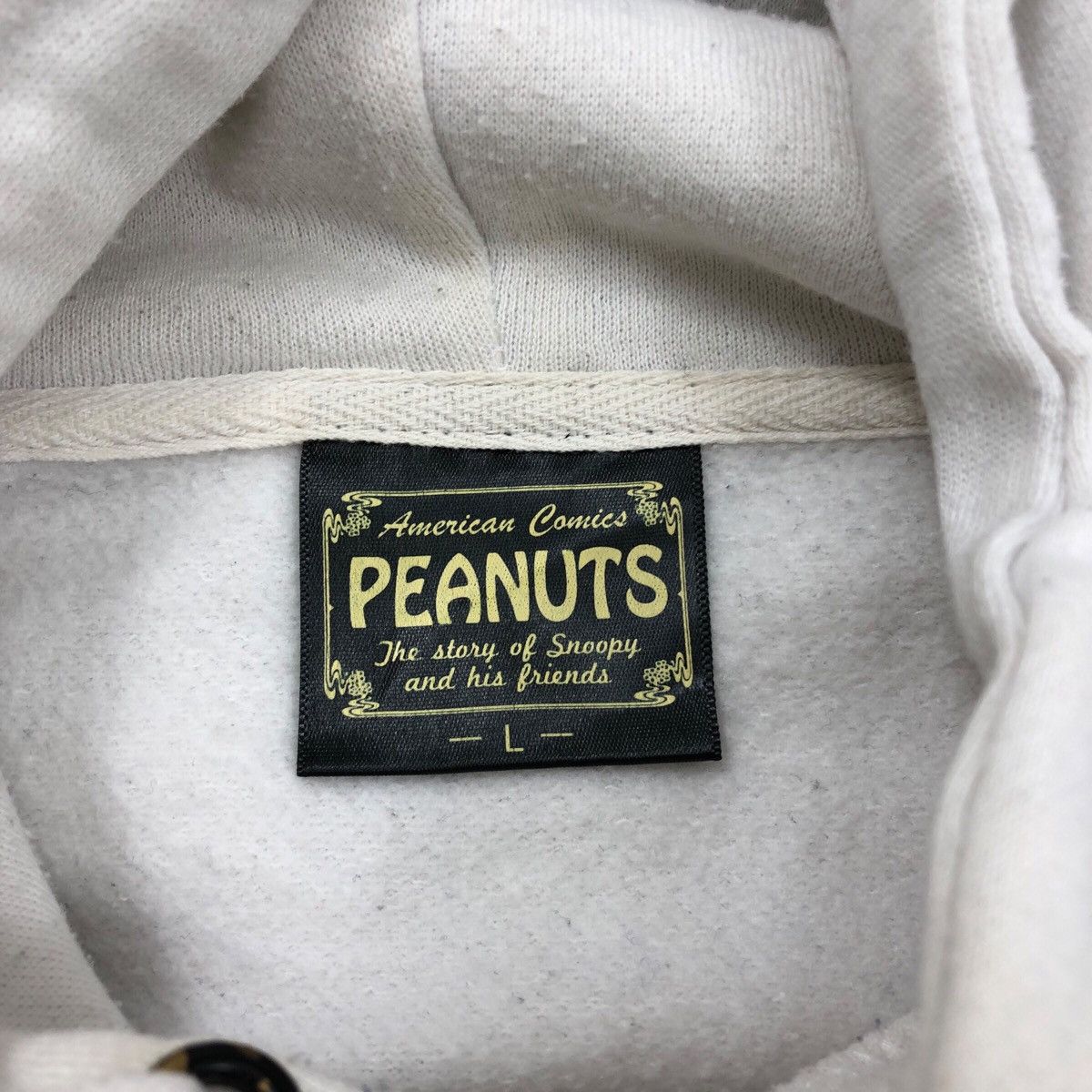 Cartoon Network × Peanuts × Vintage Pick!! Vtg JOE COOL PEANUTS Sweatshirt Hoodie Pullover Size US L / EU 52-54 / 3 - 3 Thumbnail