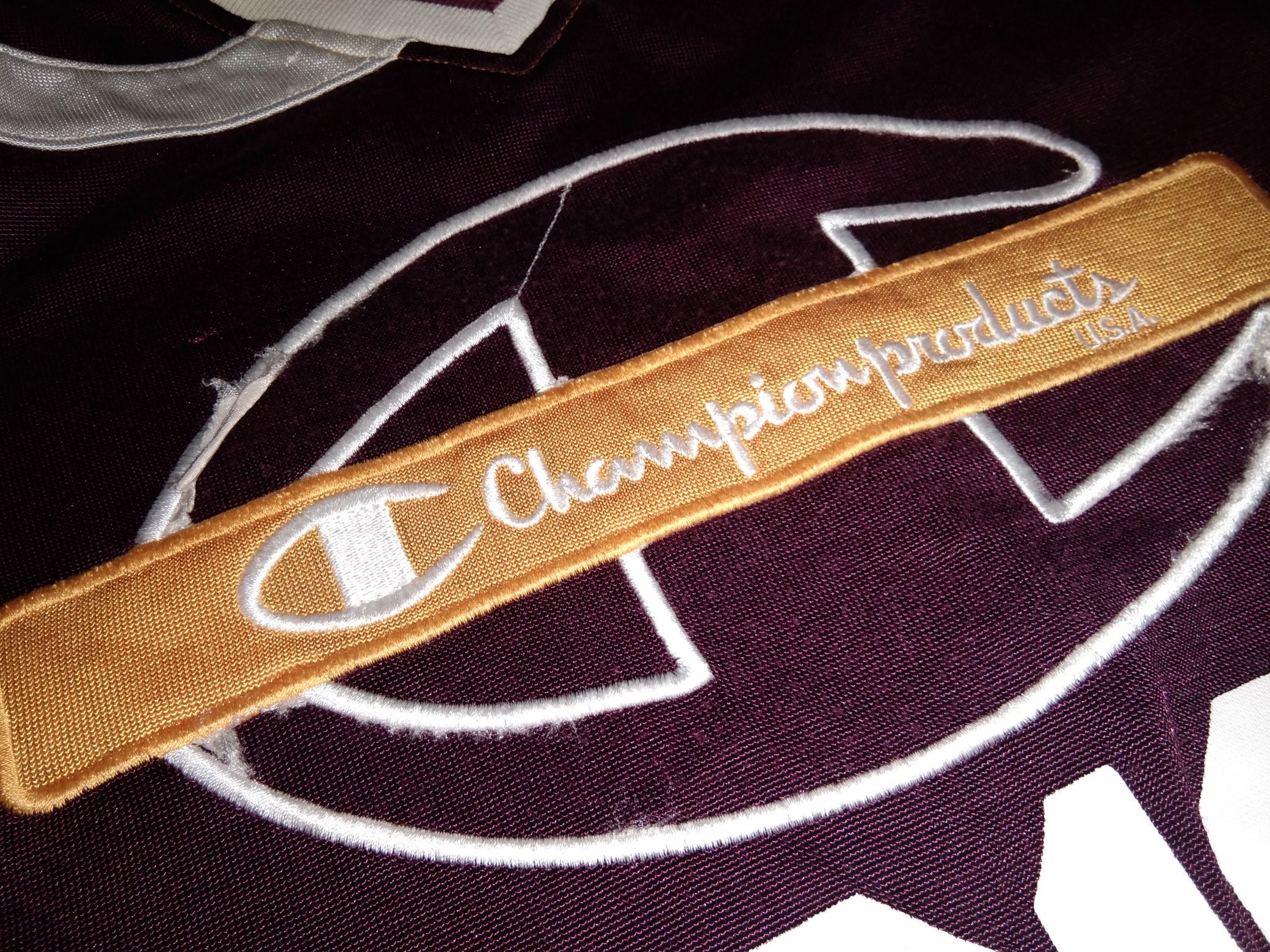 Champion VTG 90s Champion Hockey NHL style jersey Hip Hop Rapper Size US M / EU 48-50 / 2 - 5 Thumbnail