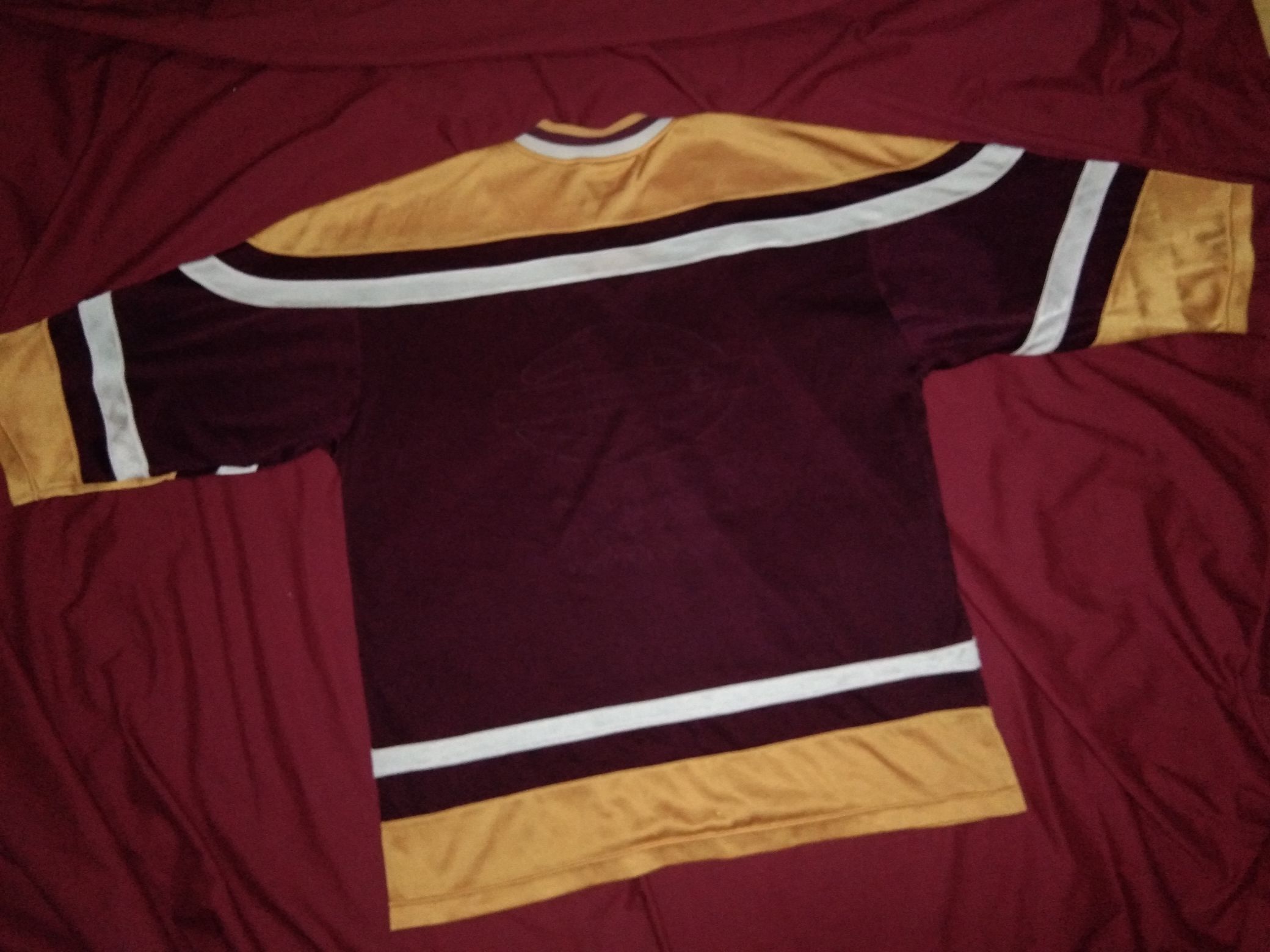 Champion VTG 90s Champion Hockey NHL style jersey Hip Hop Rapper Size US M / EU 48-50 / 2 - 3 Thumbnail