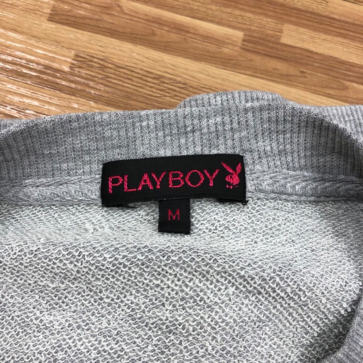 Playboy × Vintage Pick!! Vtg PLAYBOY Big Logo Sweatshirt Pullover Jumper Size US M / EU 48-50 / 2 - 3 Thumbnail