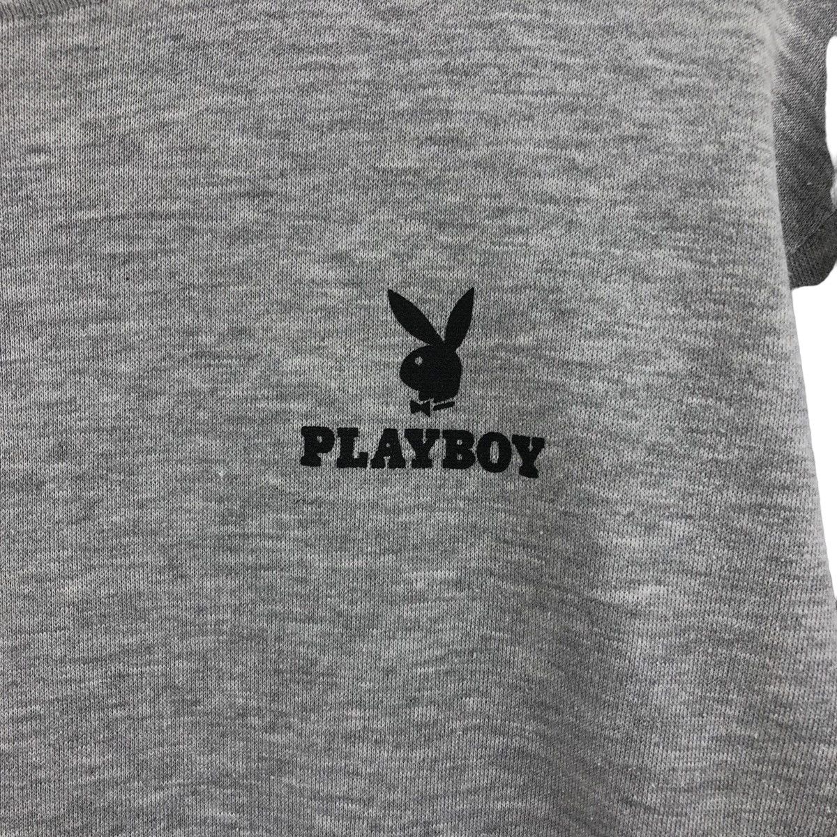 Playboy × Vintage Pick!! Vtg PLAYBOY Big Logo Sweatshirt Pullover Jumper Size US M / EU 48-50 / 2 - 13 Thumbnail