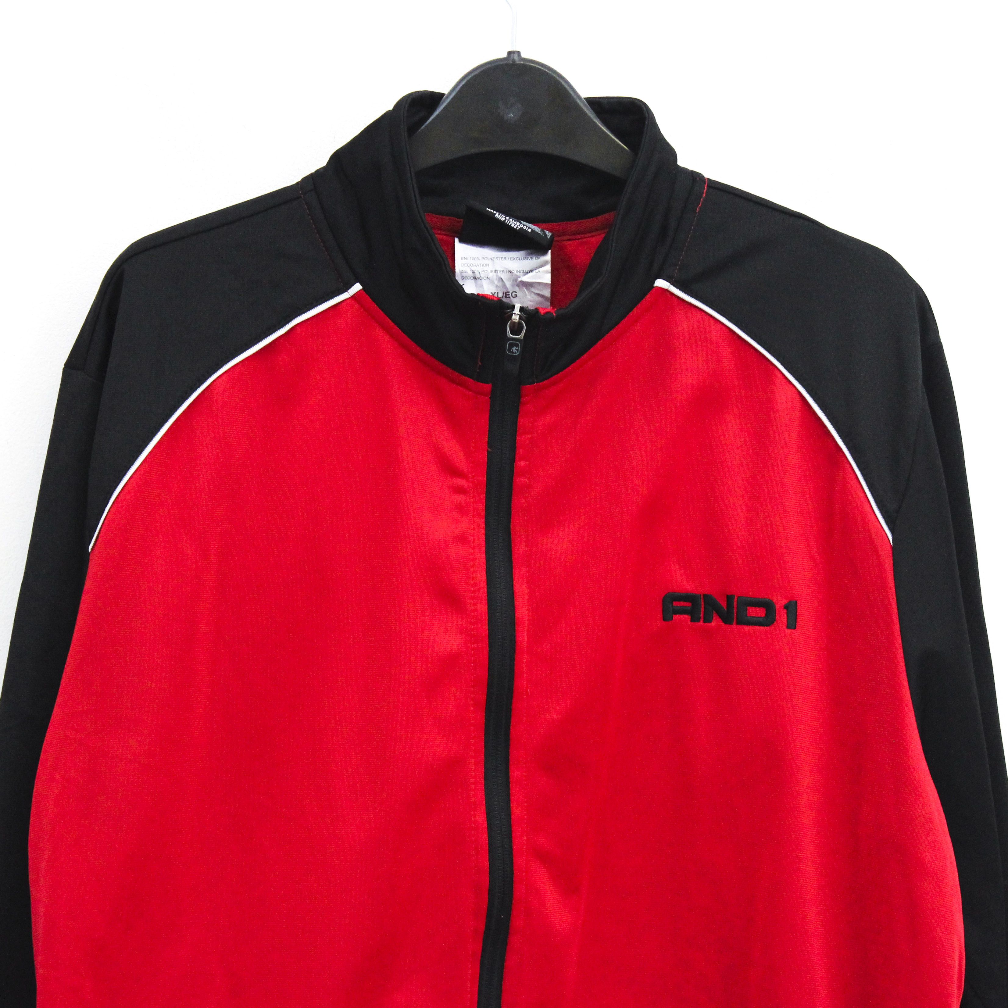 Vintage AND1 Warmup XL Basketball Tracksuit Practice Jacket Training Size US XL / EU 56 / 4 - 2 Thumbnail