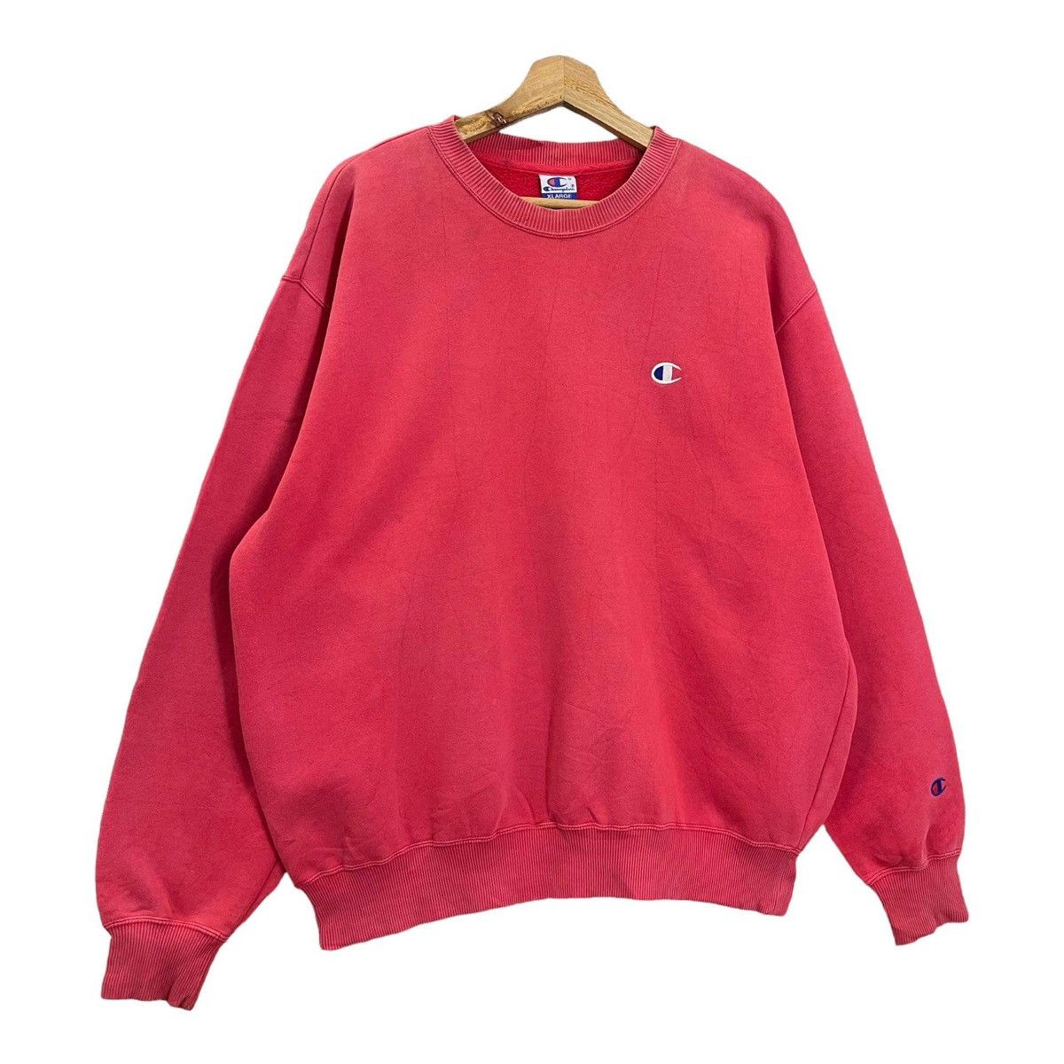 Champion Vintage 90’s Champion Small Logo Crewneck Sweatshirt Size L Size US L / EU 52-54 / 3 - 2 Thumbnail