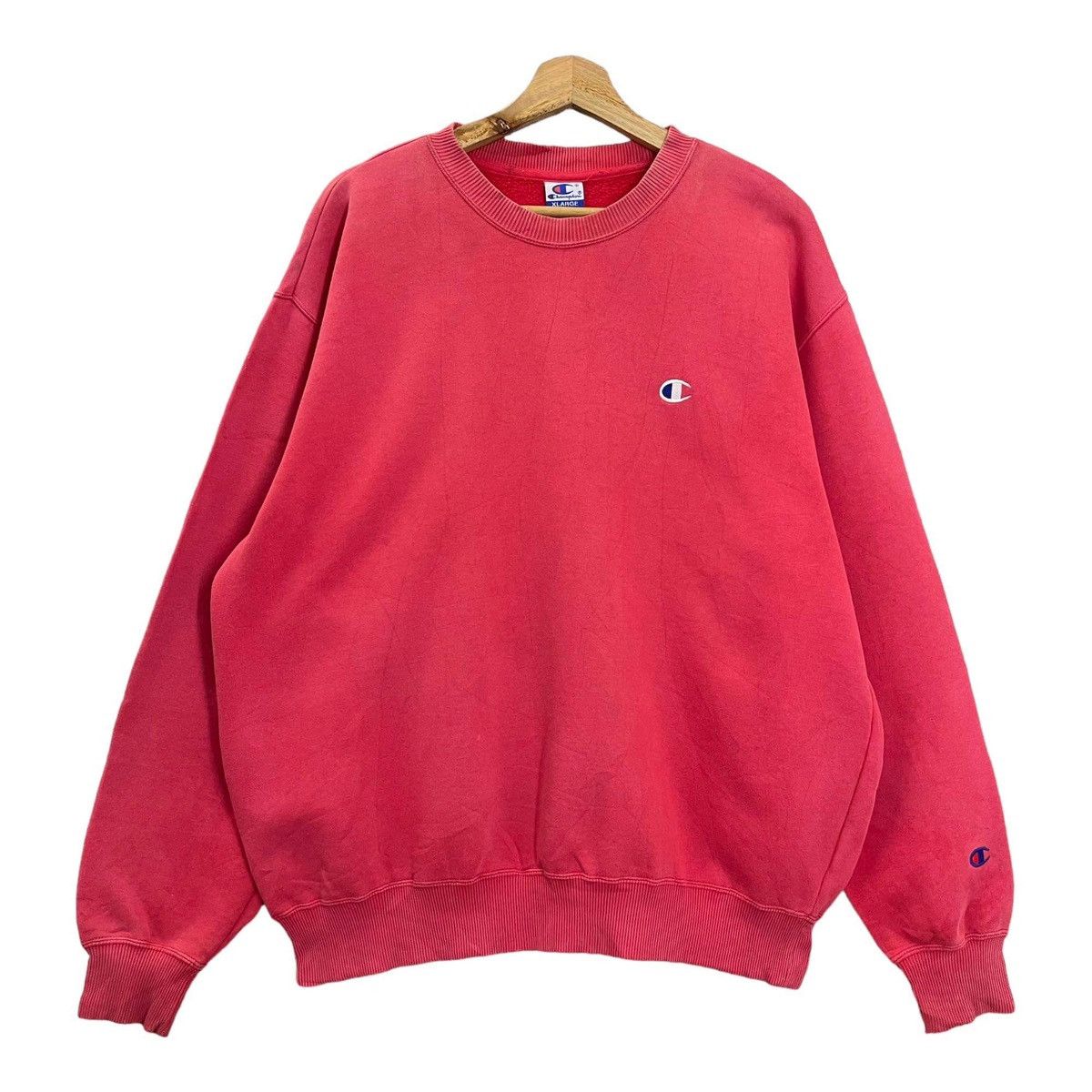 Champion Vintage 90’s Champion Small Logo Crewneck Sweatshirt Size L Size US L / EU 52-54 / 3 - 1 Thumbnail