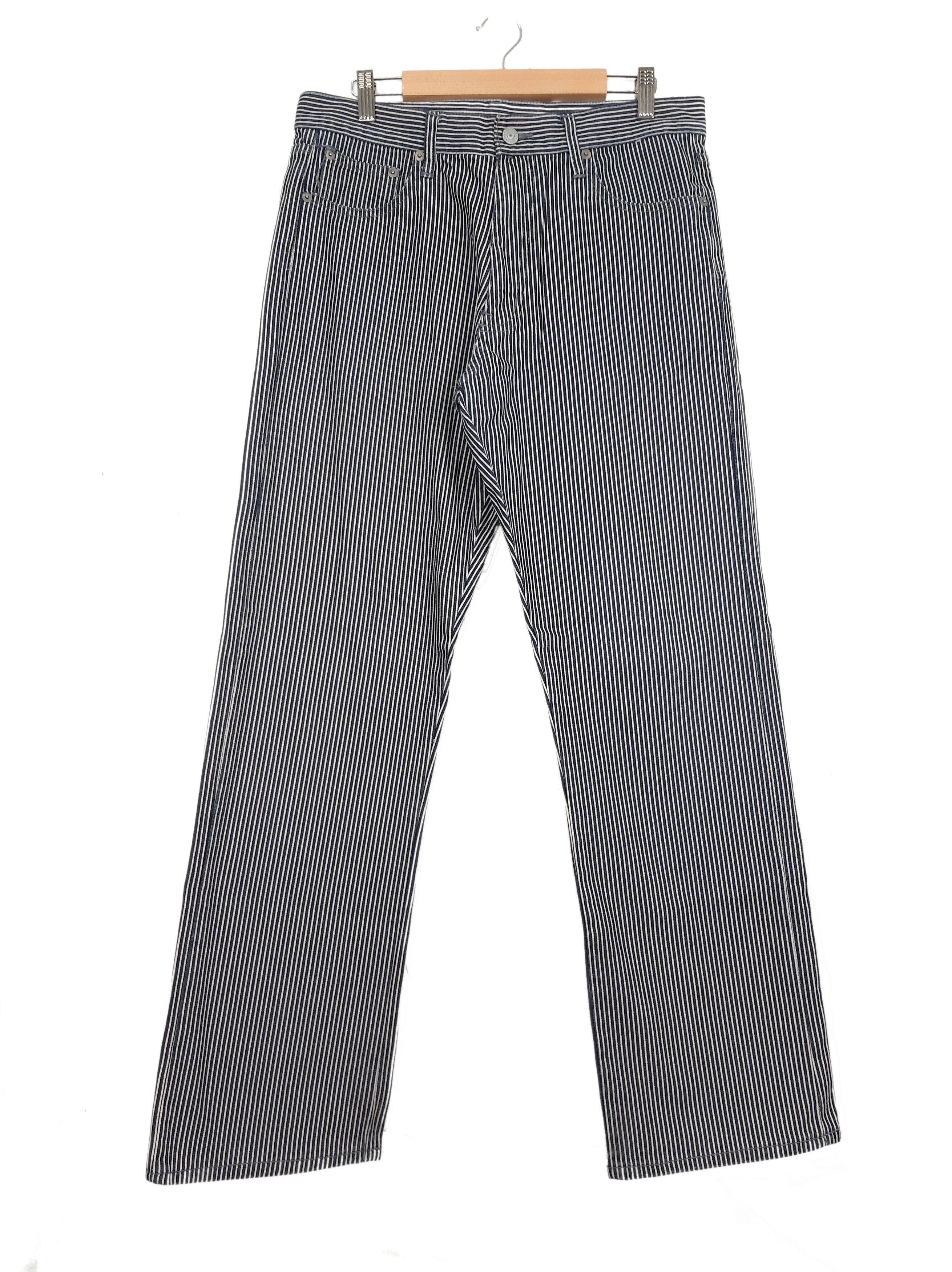 image of Oshkosh Classic Hickory Stripes Denim, Men's (Size 32)