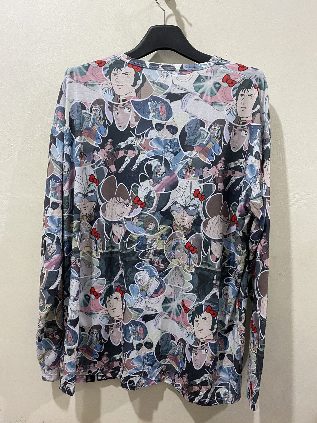 Cartoon Network × Japanese Brand Gundam X Hello Kitty Over Printed Polyester Longsleeve Size US L / EU 52-54 / 3 - 4 Thumbnail