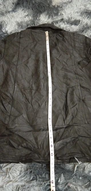 Japanese Brand VINTAGE SHIMOKITAZAWA RINGO LEATHER JACKET Size US L / EU 52-54 / 3 - 4 Thumbnail